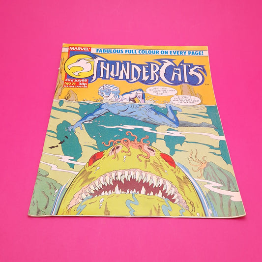 THUNDERCATS COMIC ☆ Vol 71 Vintage Original ☆ 80s Marvel