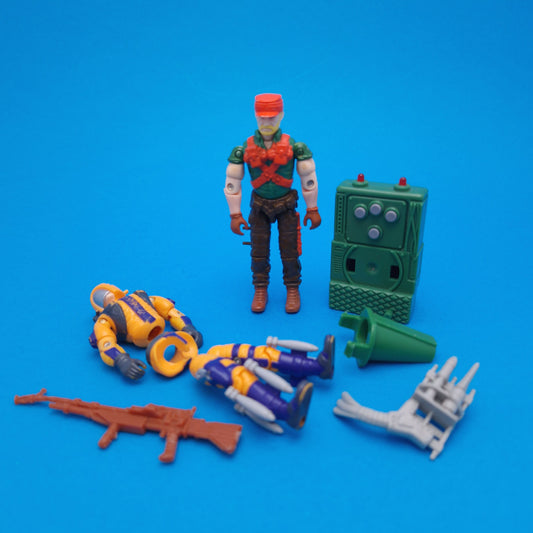 GI JOE ☆ H.E.A.T. Viper Rock and Roll Action Figure  ☆ Action Force Hasbro 1989 1992