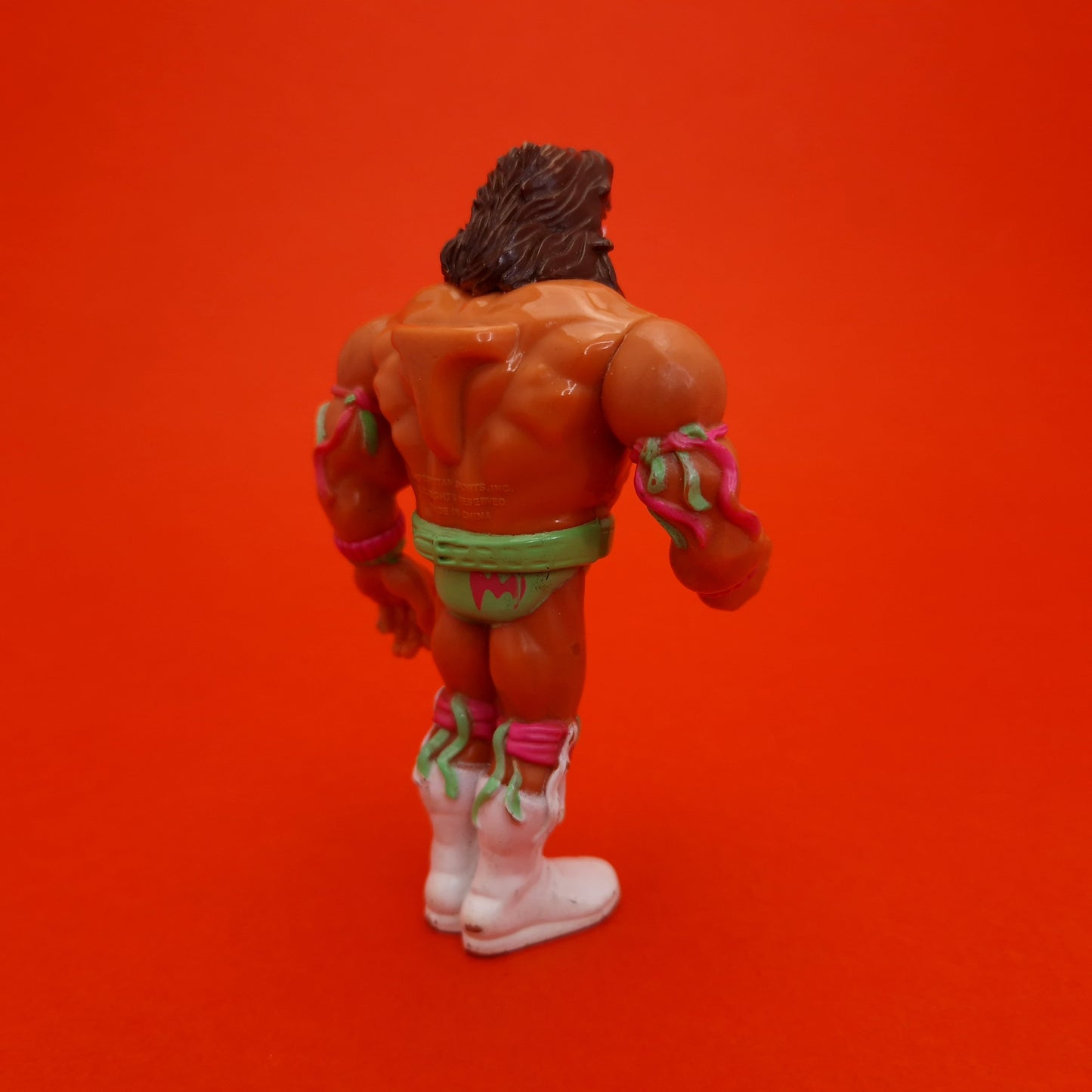 WWF HASBRO ☆ ULTIMATE WARRIOR Vintage Wrestling Figure ☆ Original 90s Series 1