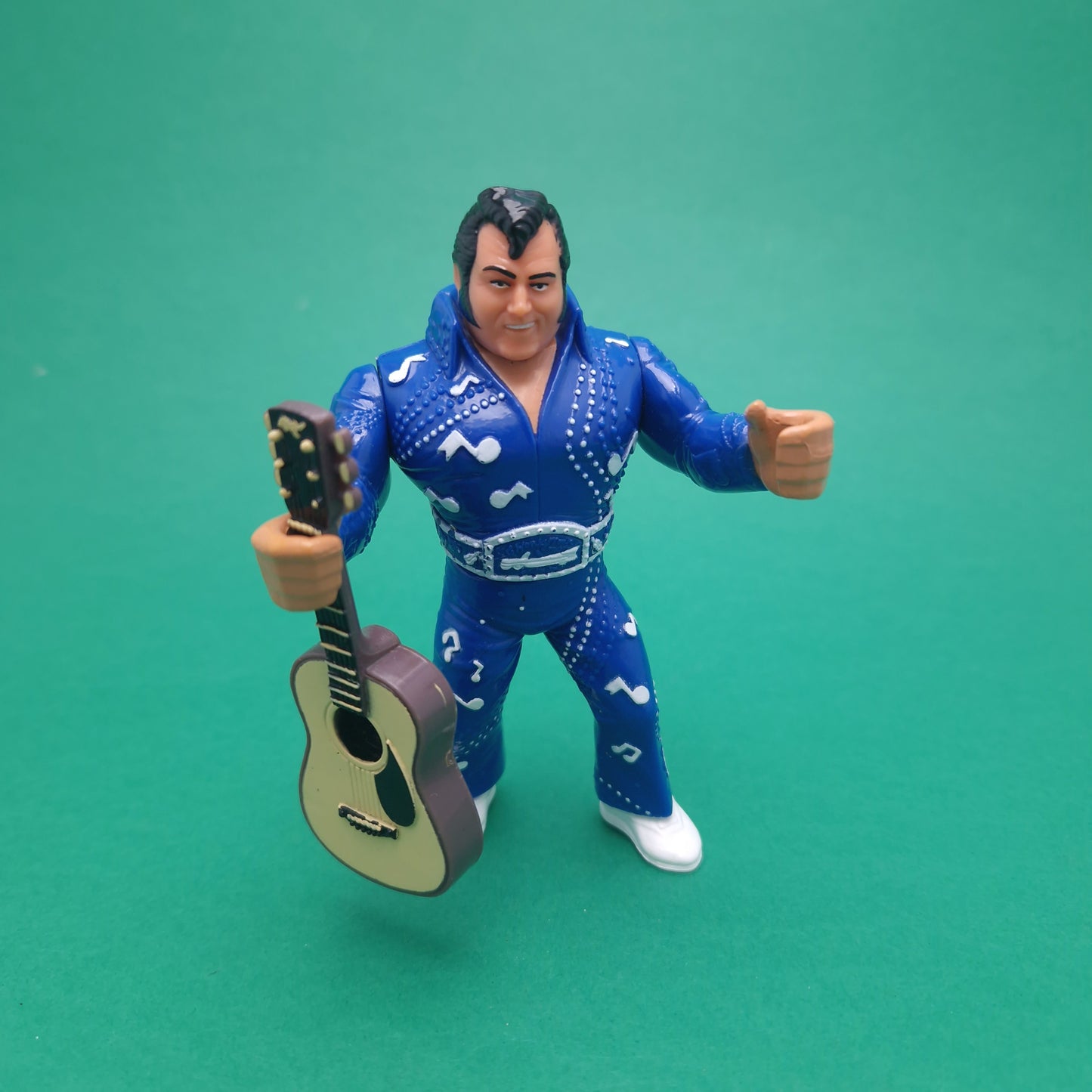 WWF HASBRO HONKEY TONK MAN Wrestling Figure Vintage Original ☆ Guitar 90s Complete