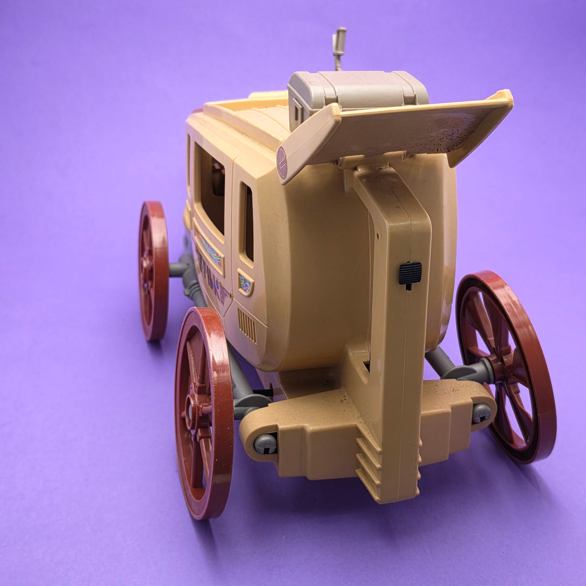 BRAVESTARR ☆ STRATOCOACH Figure Vehicle ☆ Vintage Mattel Original 80s Loose