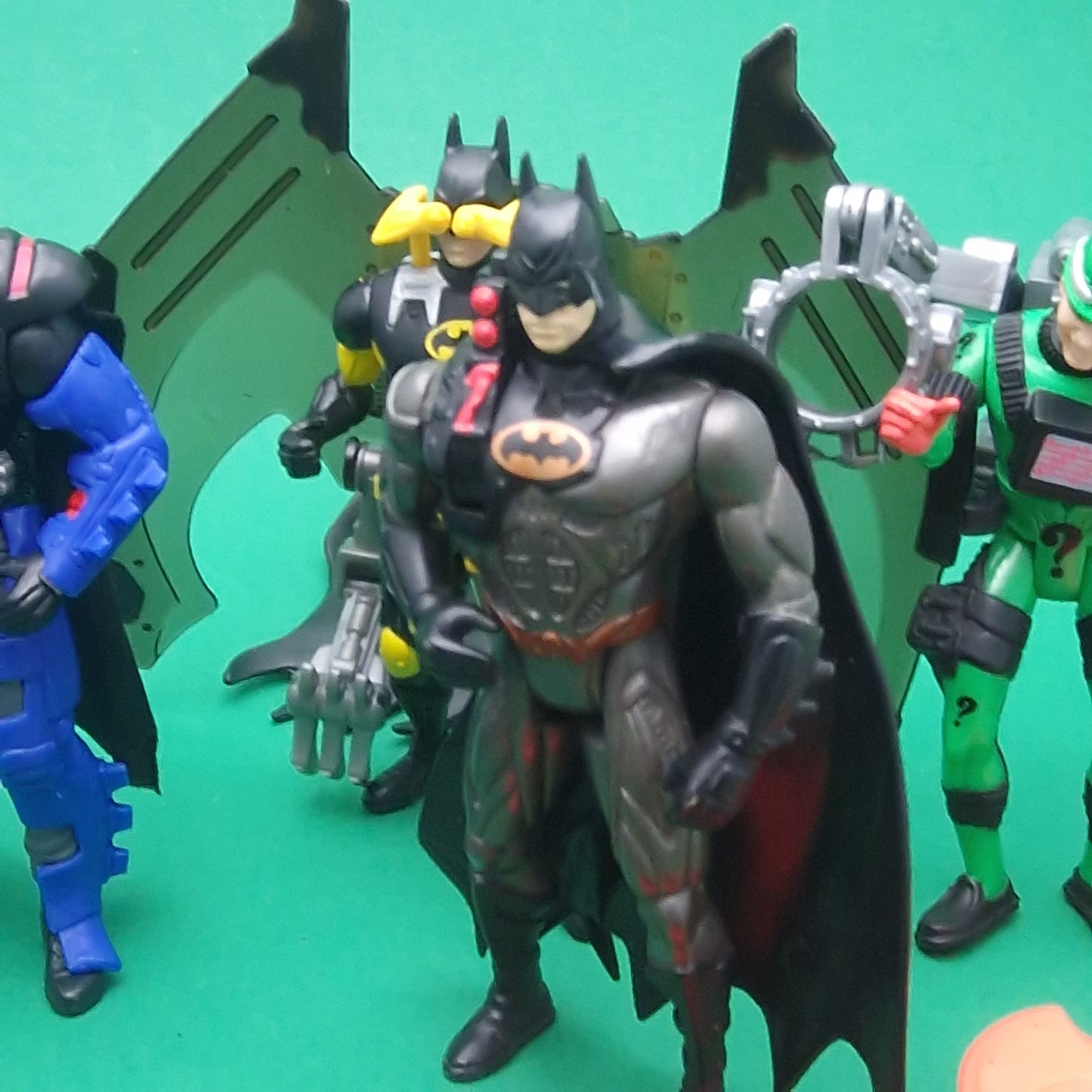 BATMAN FOREVER ☆ 6x Bundle Action Figures ☆ Vintage 90s Kenner