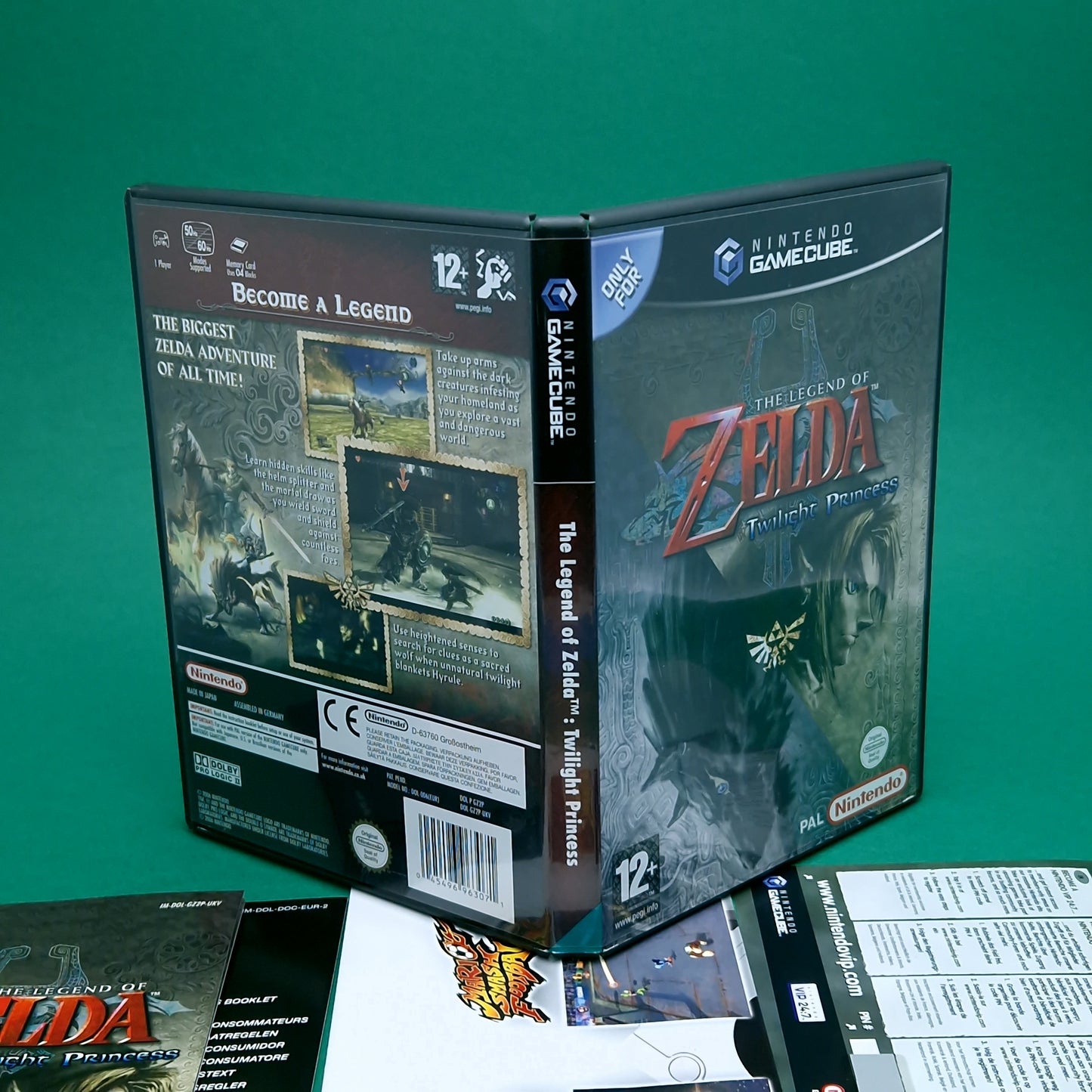 NINTENDO GAMECUBE ☆ THE LEGEND OF ZELDA TWILIGHT PRINCESS ☆ Retro Boxed & Manual