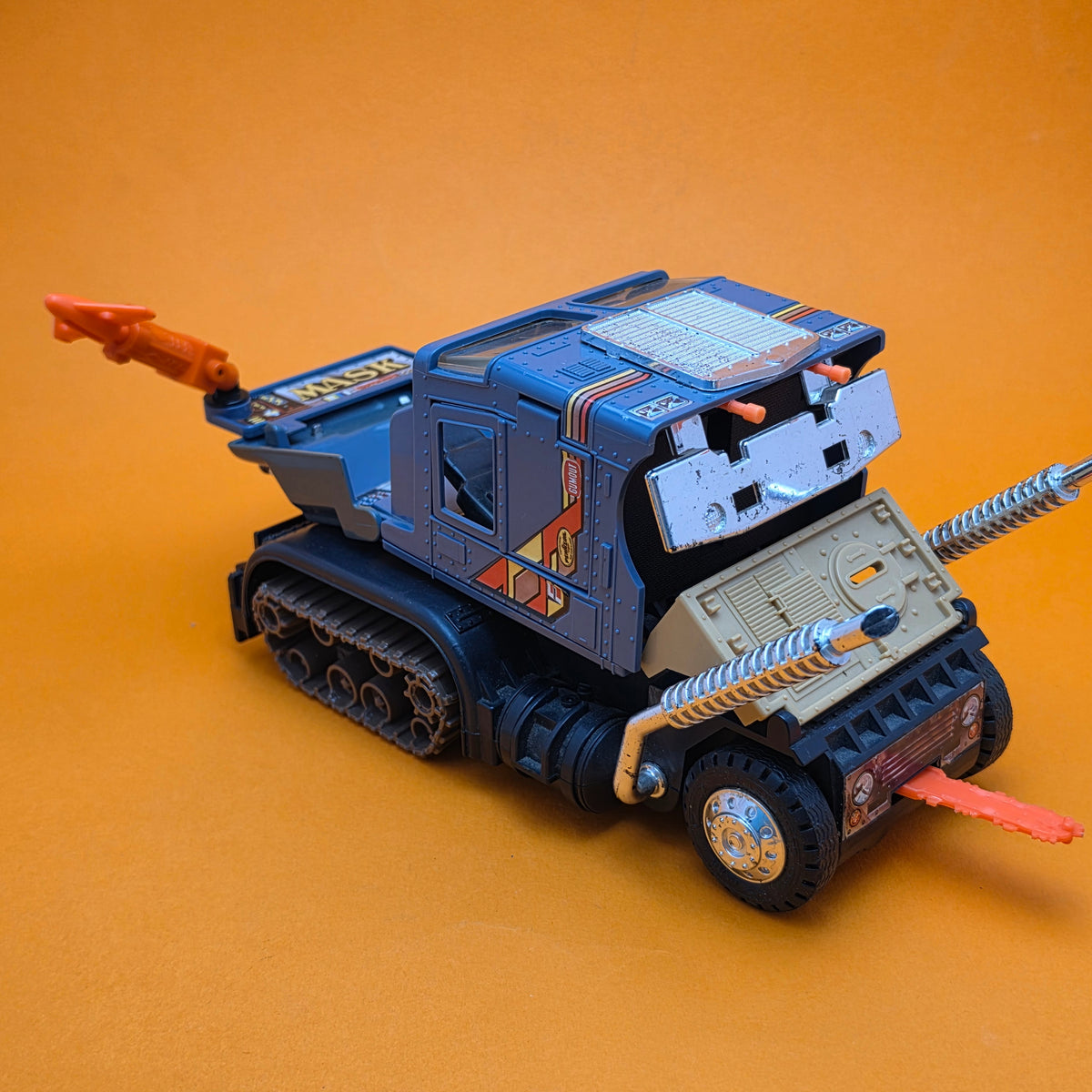 M.A.S.K ☆ BULLDOG / BULLDOZE Boris Buskin ☆ Loose Vintage MASK Kenner 80s