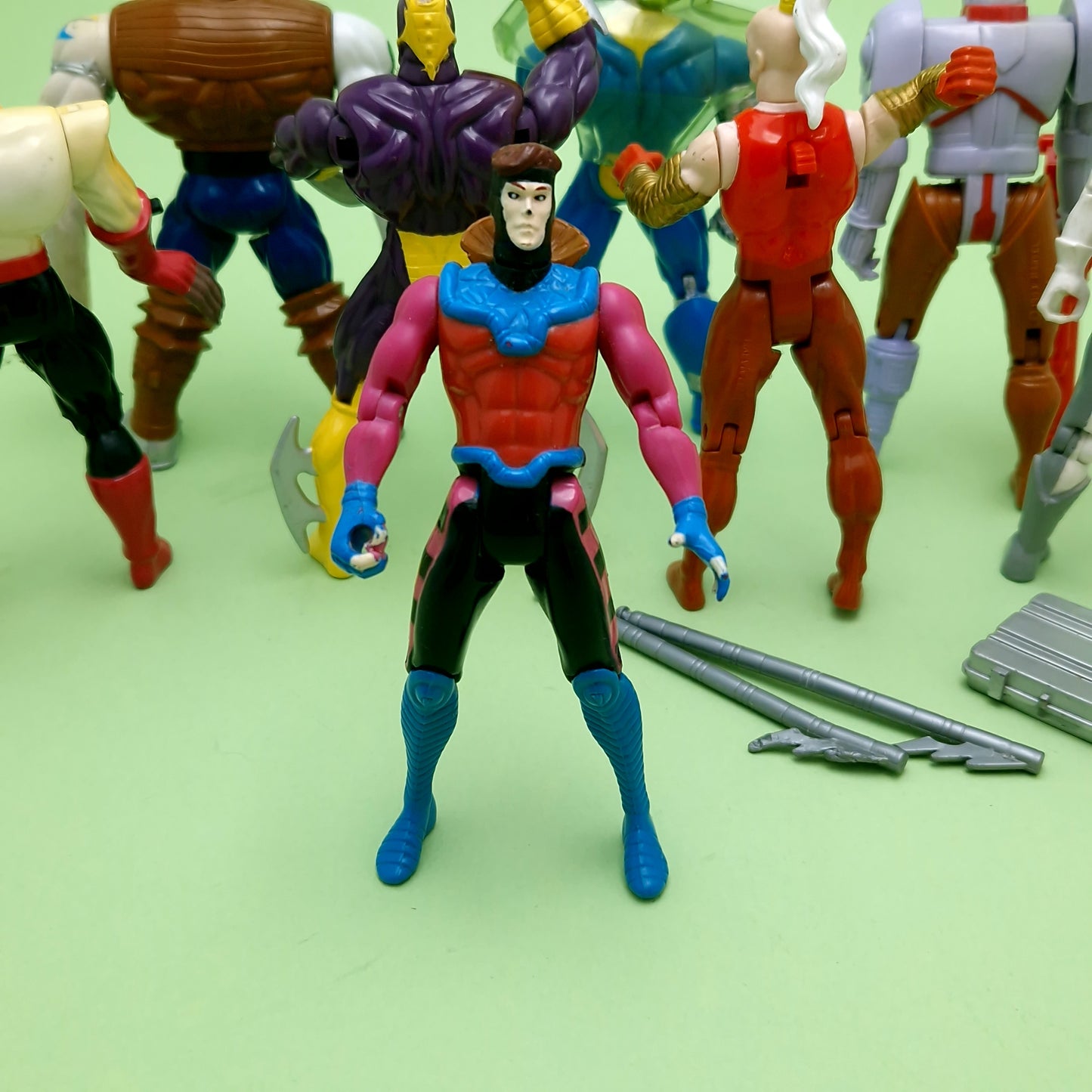 X-MEN ☆ KILLSPREE X-FORCE BUNDLE x8 Action Figures ☆ Vintage 90s Toybiz