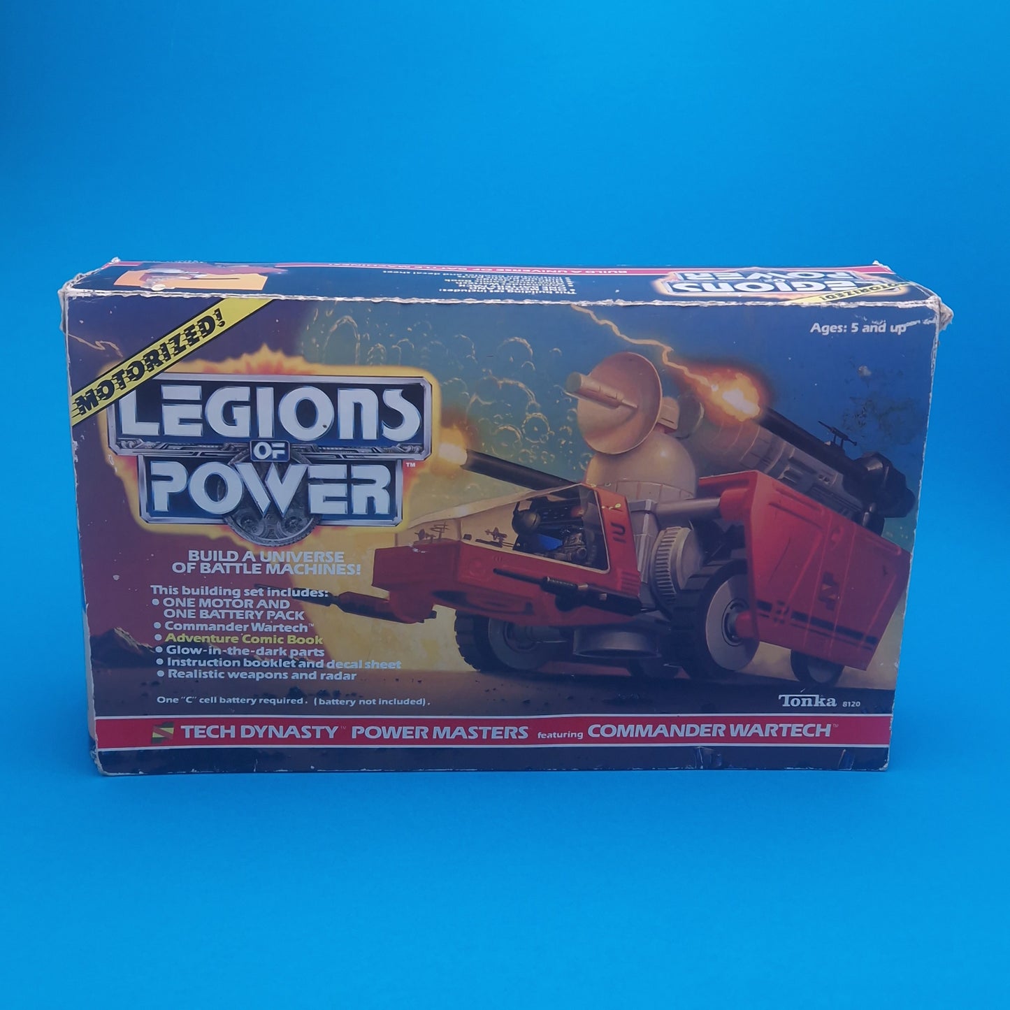 LEGIONS OF POWER ☆ TECH DYNASTY POWER MASTERS Playset ☆ Vintage Original 80s Tonka