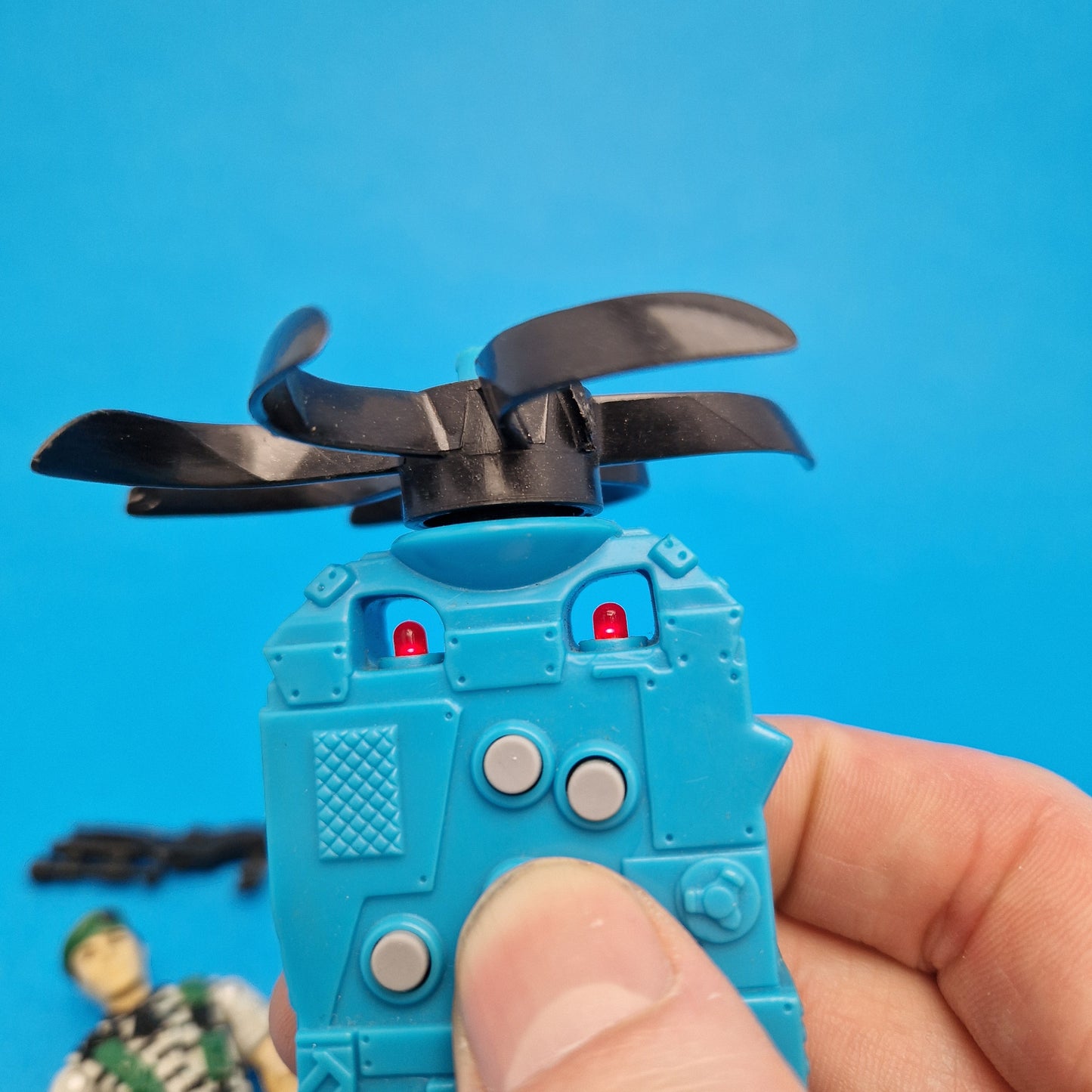 G.I.JOE ☆ Super Sonic Fighters LT. FALCON Complete Vintage Action Figure ☆ Force Hasbro 1992