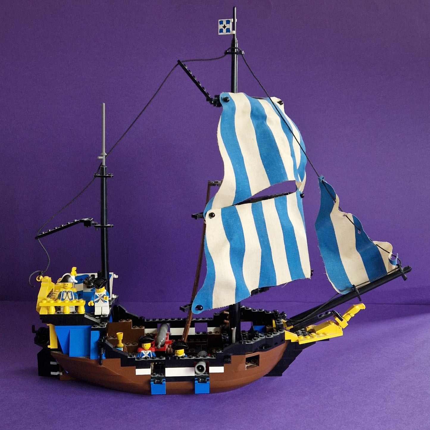 LEGO ☆ 6274 CARRIBBEAN CLIPPER Pirate Ship Mini Figure ☆ Vintage 80s Boxed