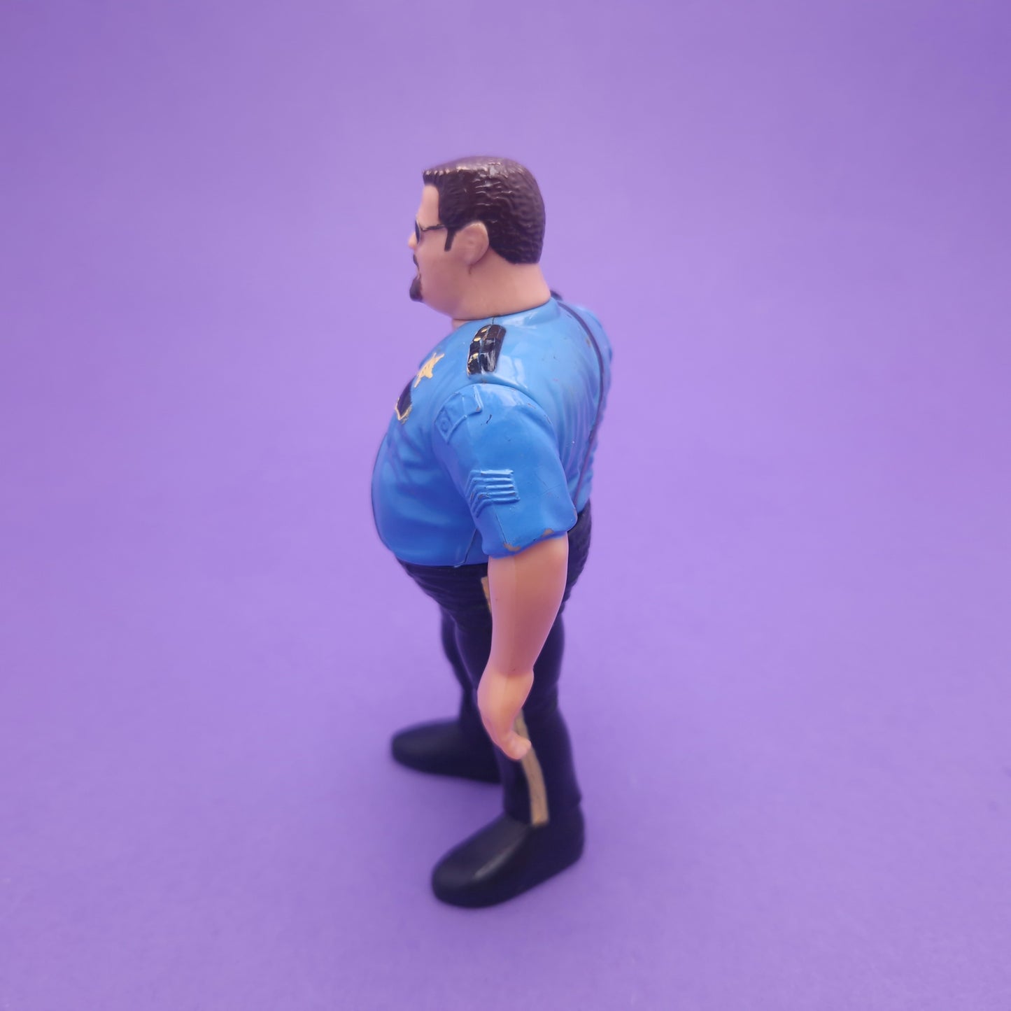 WWF HASBRO THE BIG BOSS MAN Vintage Wrestling Figure ☆ Original 90s Series 1