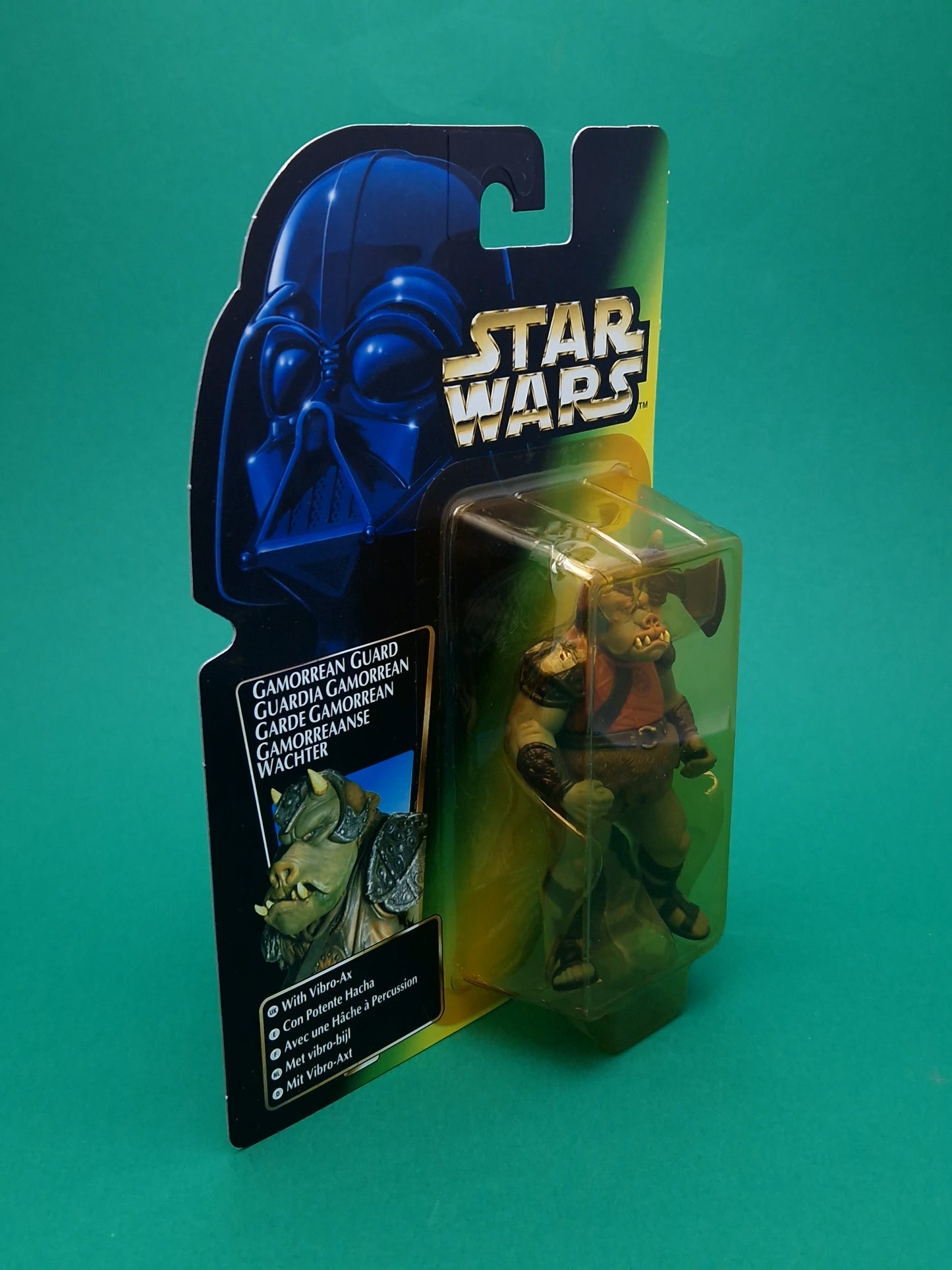 STAR WARS POTF ☆ GAMORREAN GUARD Figure ☆ MOC Sealed Carded Kenner Power of the Force