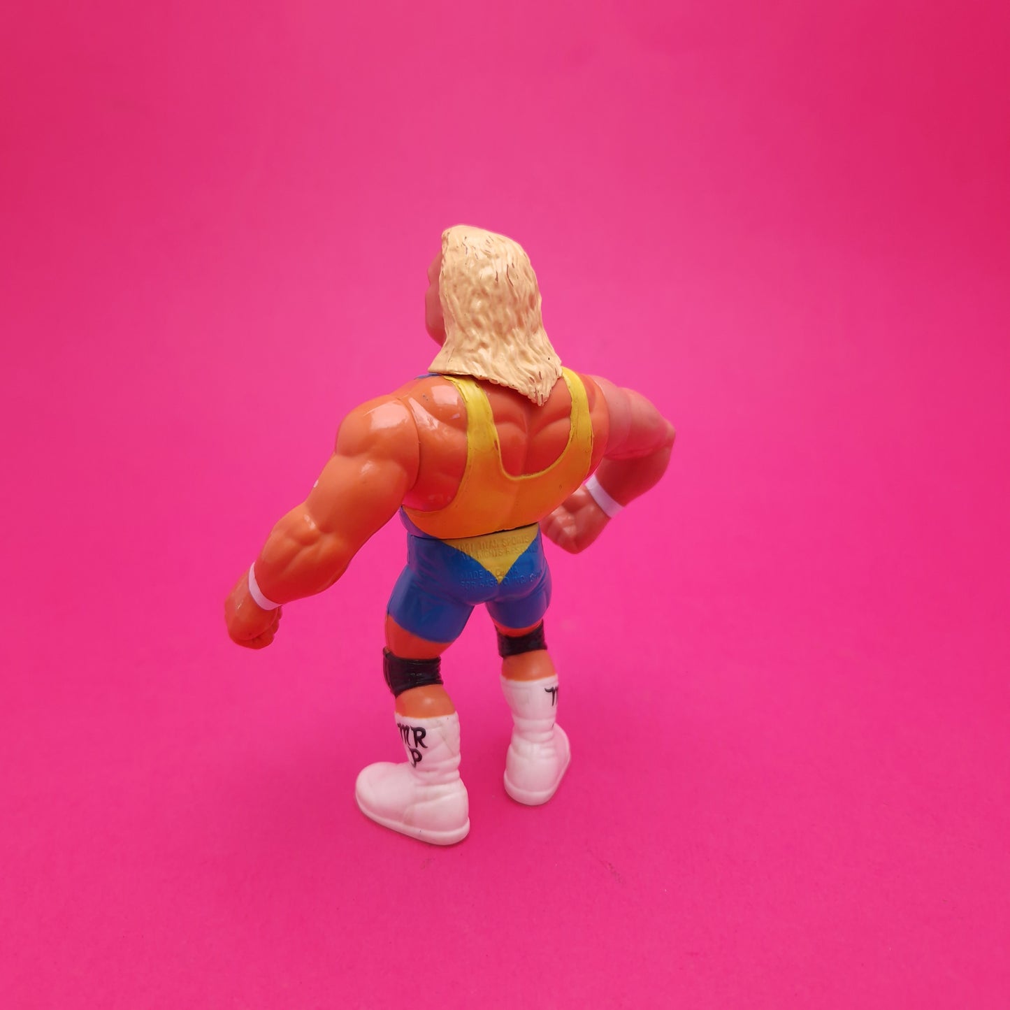 WWF HASBRO ☆ MR PERFECT BLUE Vintage Wrestling Figure ☆ Series 8 90s Loose