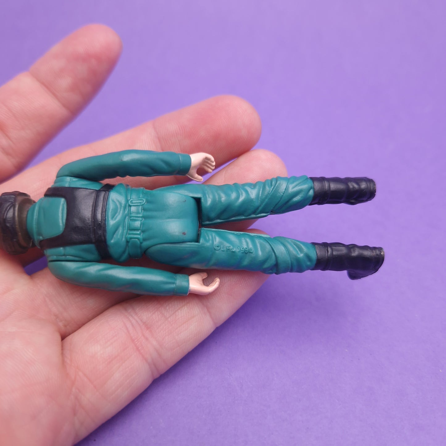 STAR WARS VINTAGE ☆ A-WING PILOT Last 17 Figure ☆ NO COO Kenner 1984