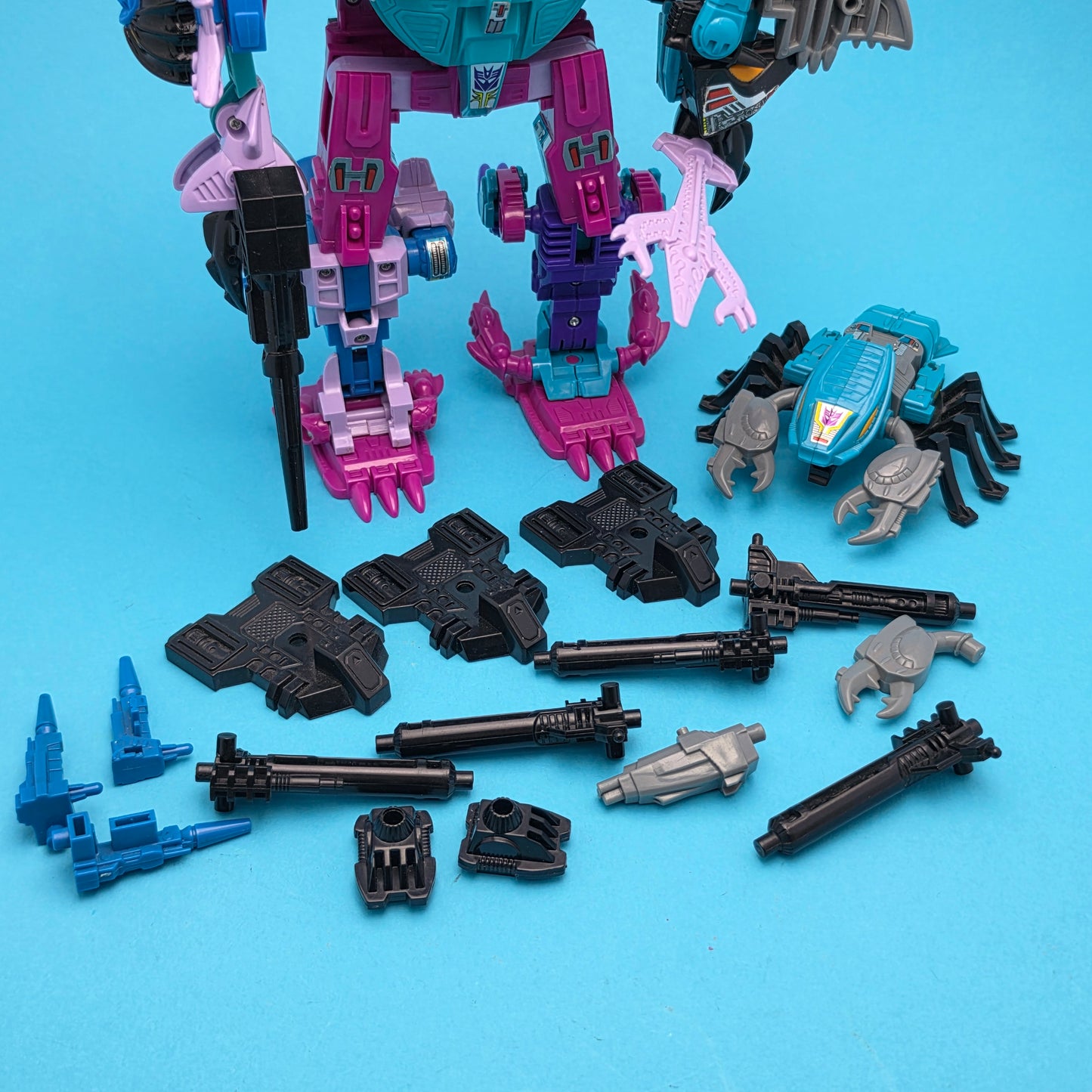 TRANSFORMERS G1 ☆ PIRANACON Seacons Figure ☆ 1988 Robot Vintage Hasbro