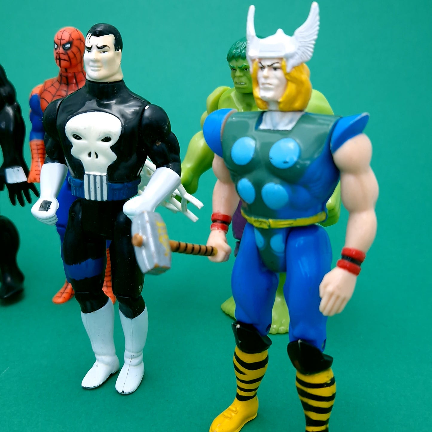 MARVEL SUPERHEROES Bundle Action Figure ☆ Vintage Original 90s Toybiz Loose