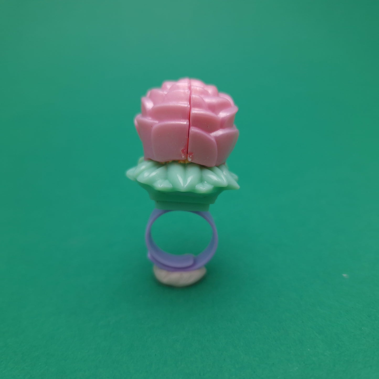 POLLY POCKET ☆ SECRET ROSE FAIRY RING Vintage Figure ☆ Original 1993