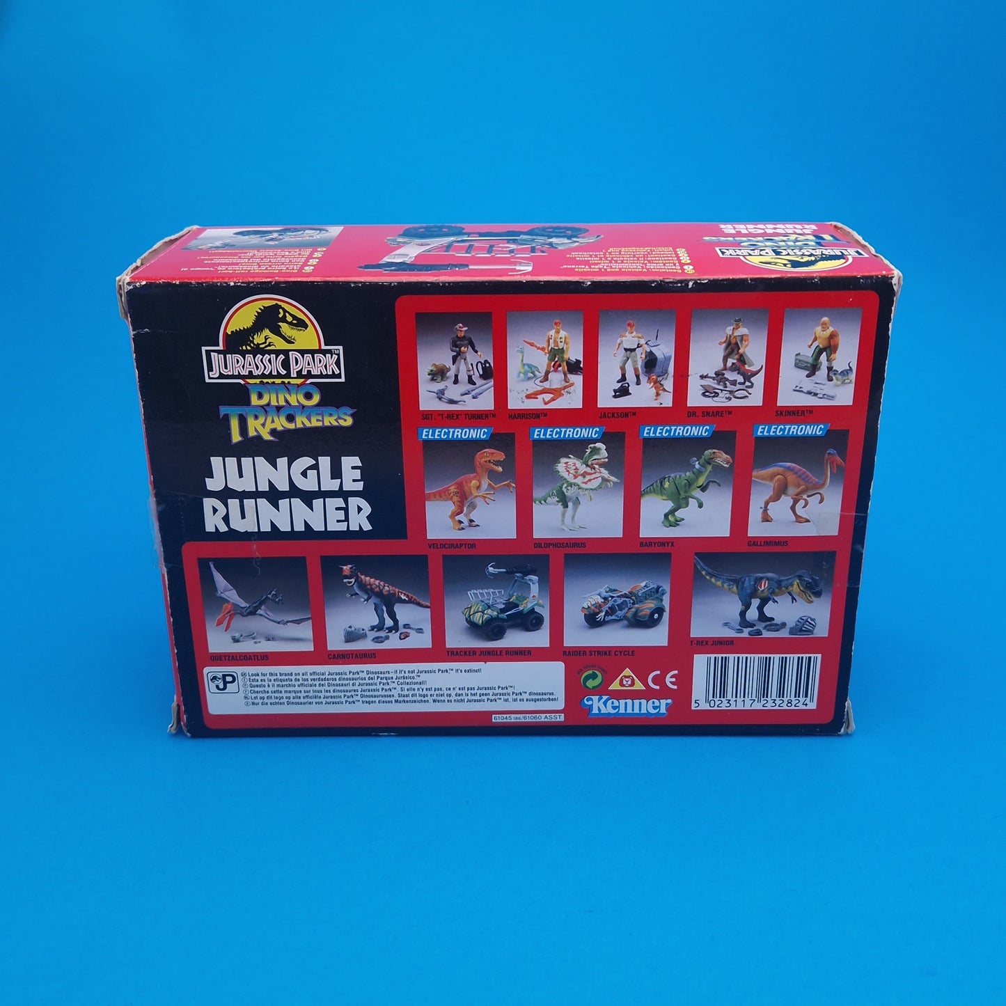 JURASSIC PARK SERIES 2 ☆ JUNGLE RUNNER DINO TRACKERS Vehicle Vintage ☆ BOXED World