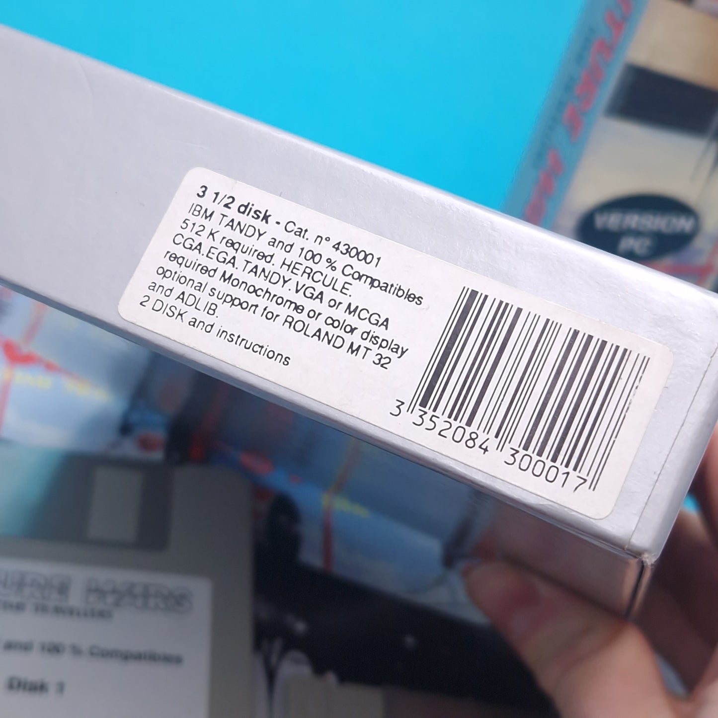 IBM / TANDY PC ☆ FUTURE WARS TIME TRAVELLERS 3.5" DISK ☆ BOXED untested Vintage Retro Game