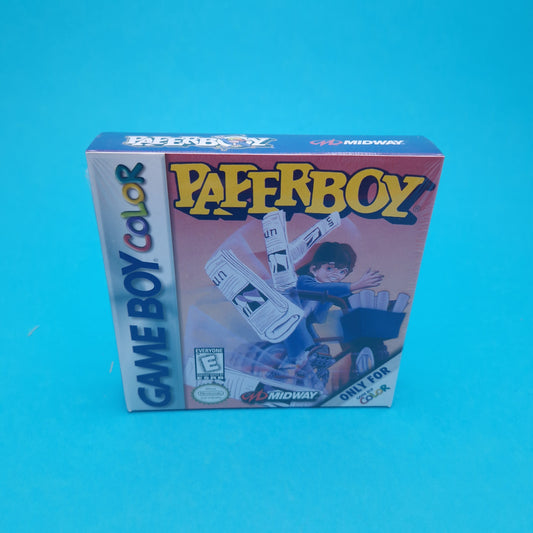 NINTENDO GAMEBOY COLOUR ☆ PAPERBOY ☆ Factory SEALED Vintage Retro Game Original