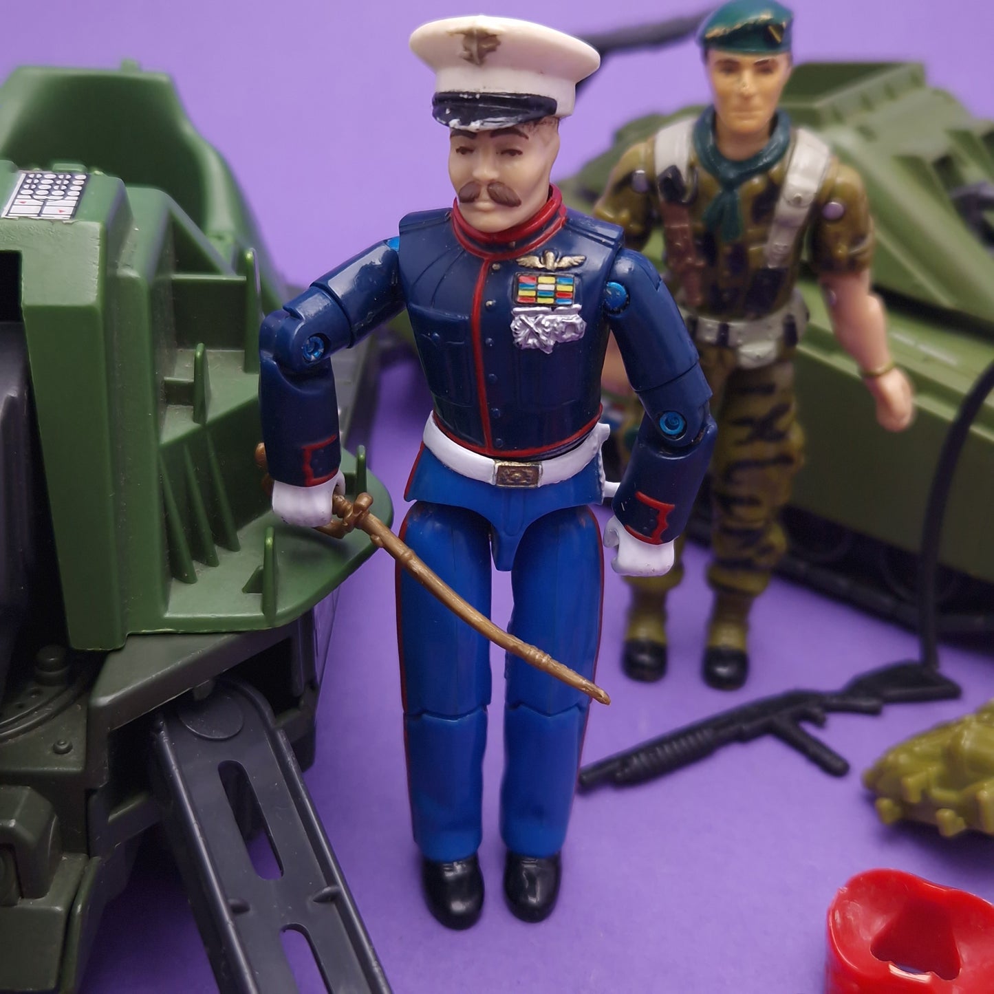 GI JOE ☆ JOBLOT Bundle RED LASER GUNG HO FALCON AIRTIGHT Armadillo Slam Figures ☆ Action Force Hasbro