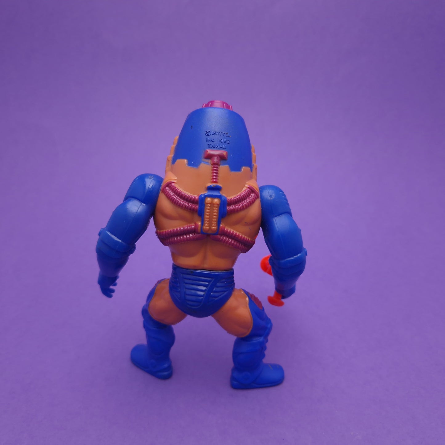 MASTERS OF THE UNIVERSE ☆ RAM MAN SY-CLONE MAN E FACES Vintage Figure ☆ MOTU Loose 80s Mattel Original