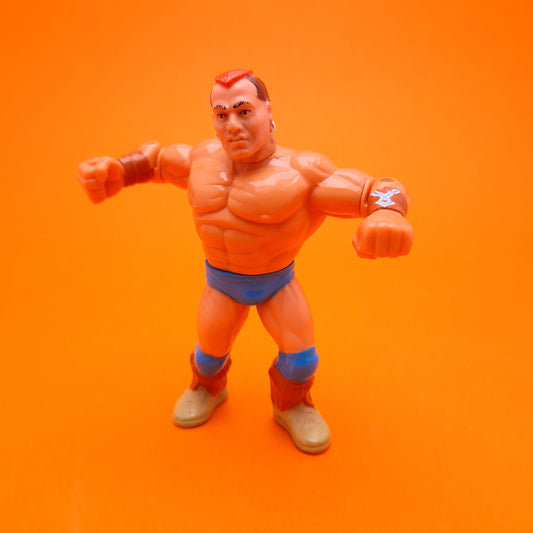 WWF HASBRO ☆ TATANKA Vintage Wrestling Figure ☆ Original 90s Series 6