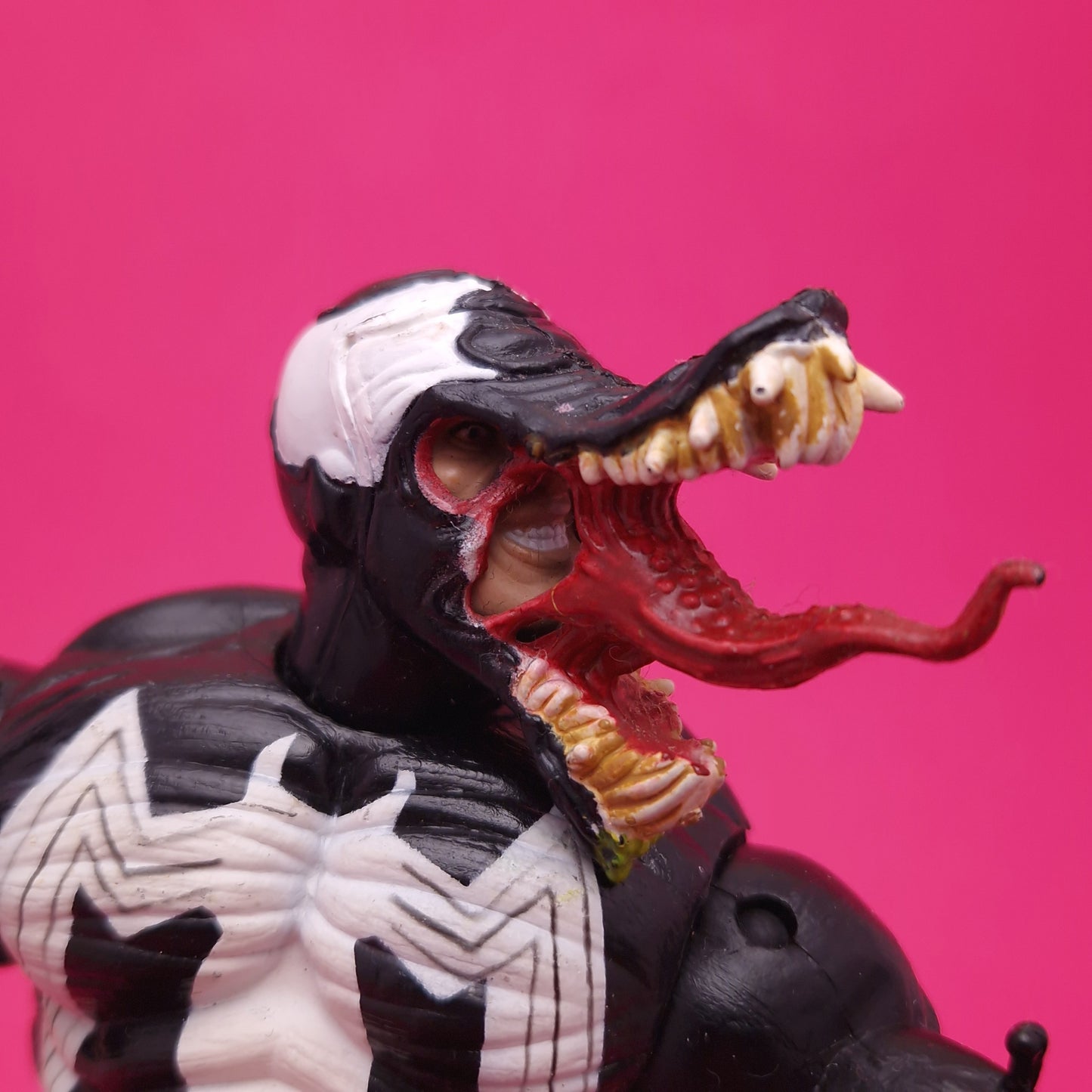 SPIDER-MAN CLASSICS ☆ Marvel legends VENOM TRANSFORMING Figure ☆ Vintage Original Toybiz 2001