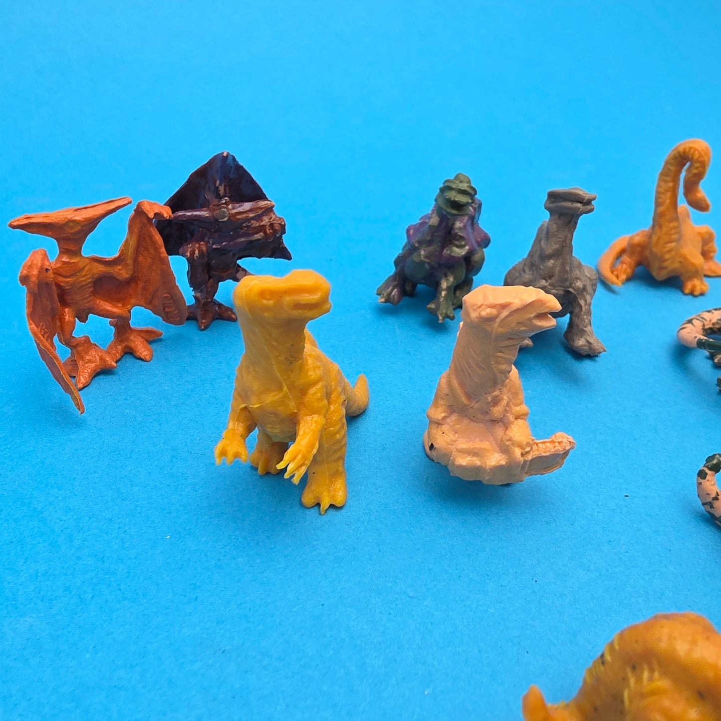 TRANSMUTAZORS DINOSAURS ☆ BUNDLE 10X Mini Figure ☆ Vintage 1990s IDEAL