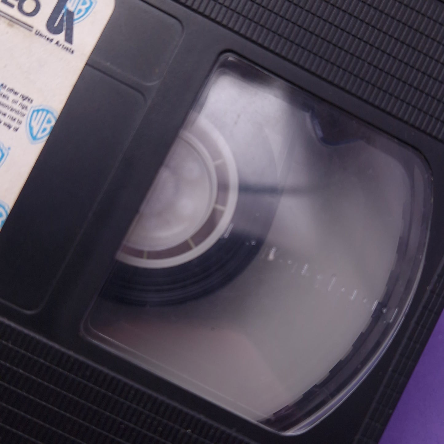 VHS Video ☆ THE  VISITOR Case Tape Cassette Clam Shell 1987 Warner Home 80s Vintage