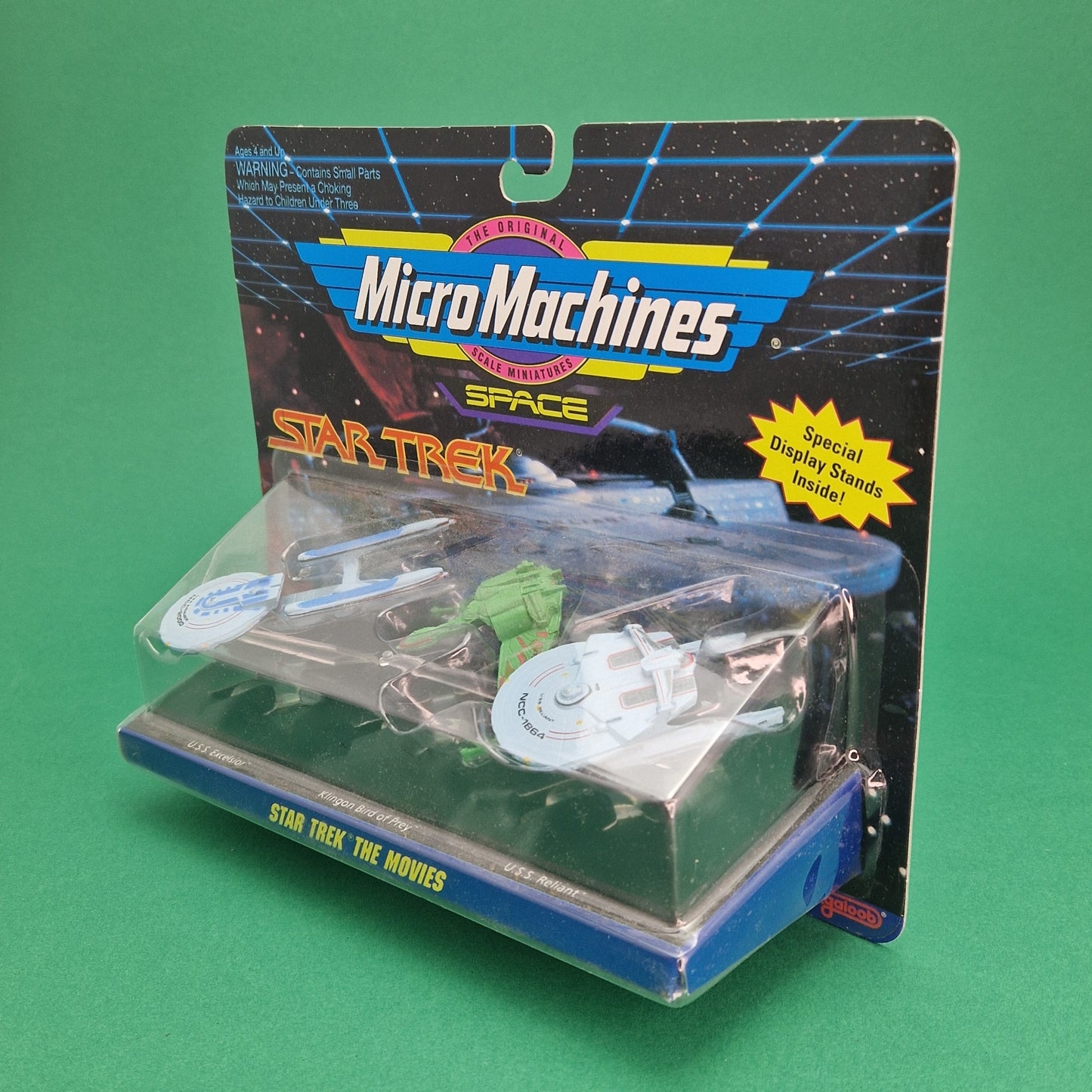 MICRO MACHINES ☆ STAR TREK THE MOVIES ☆ Sealed Carded GALOOB