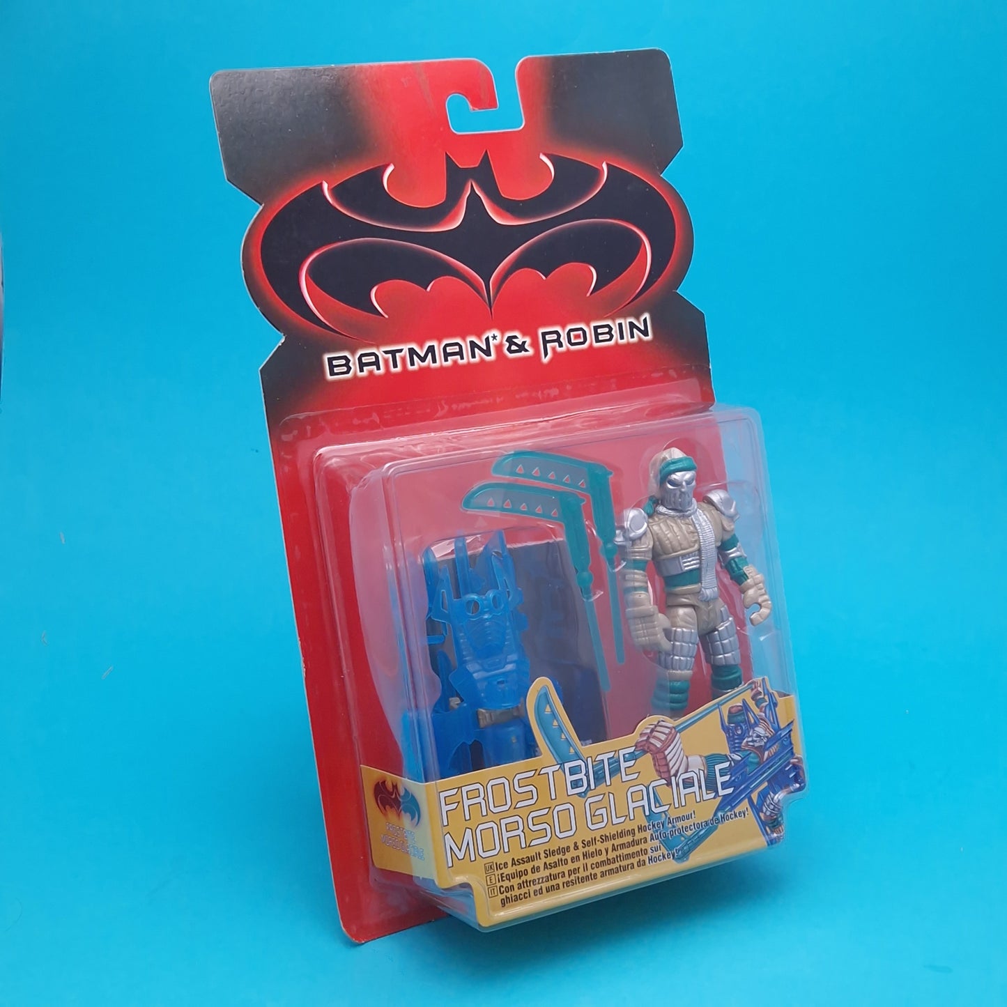 BATMAN & ROBIN ☆ FROSTBITE Figure ☆ Vintage Original 90s Sealed Carded Kenner