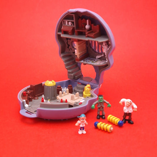MIGHTY MAX ☆ SKULL DUNGEON Doom Zones Max Vintage Figure Playset ☆ Original