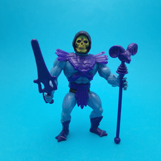 MASTERS OF THE UNIVERSE ☆ SKELETOR FRANCE Vintage Figure ☆ MOTU Loose 80s Mattel