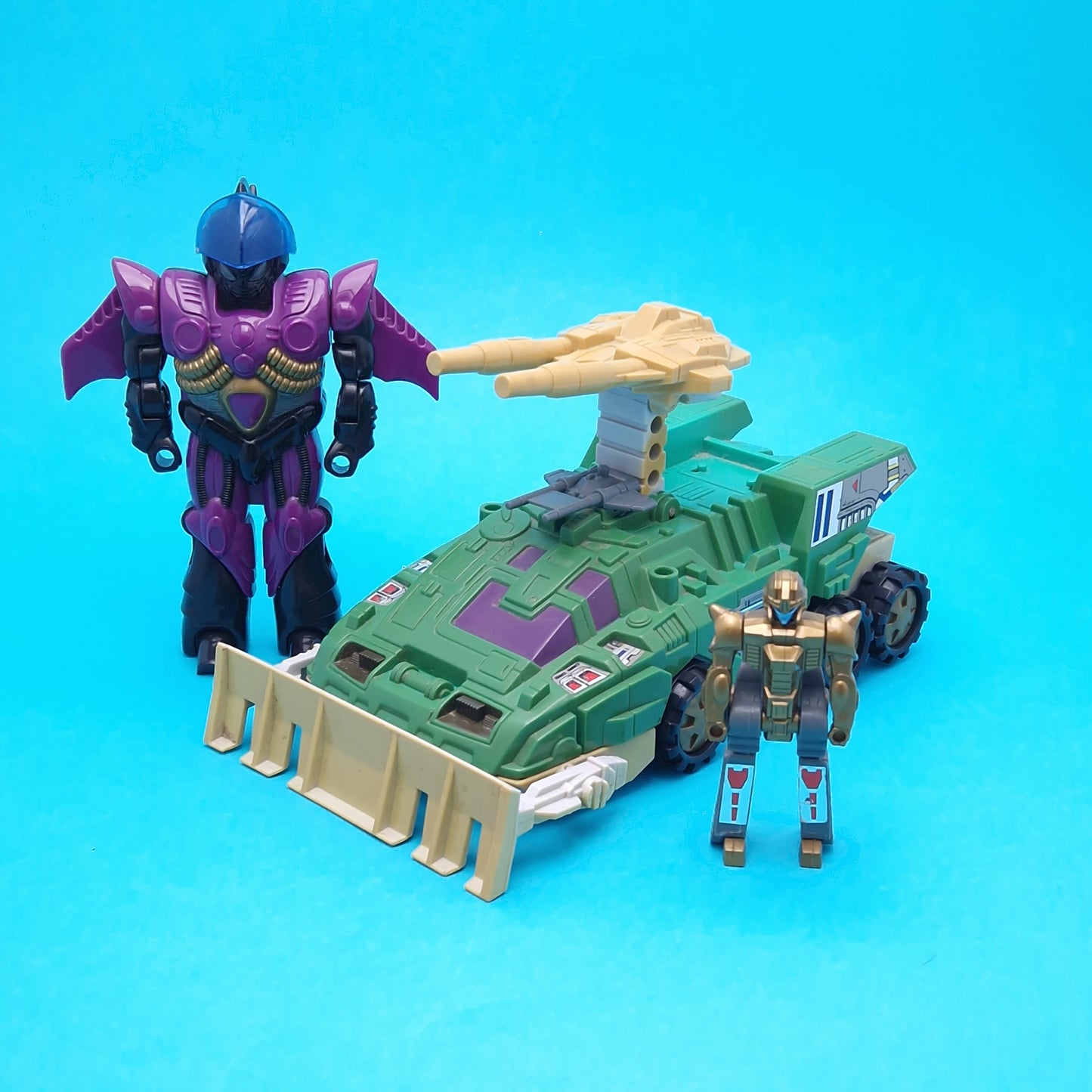 TRANSFORMERS G1 ☆ ROADBLOCK PRETENDERS Figure ☆ Robot Vintage Original 1989