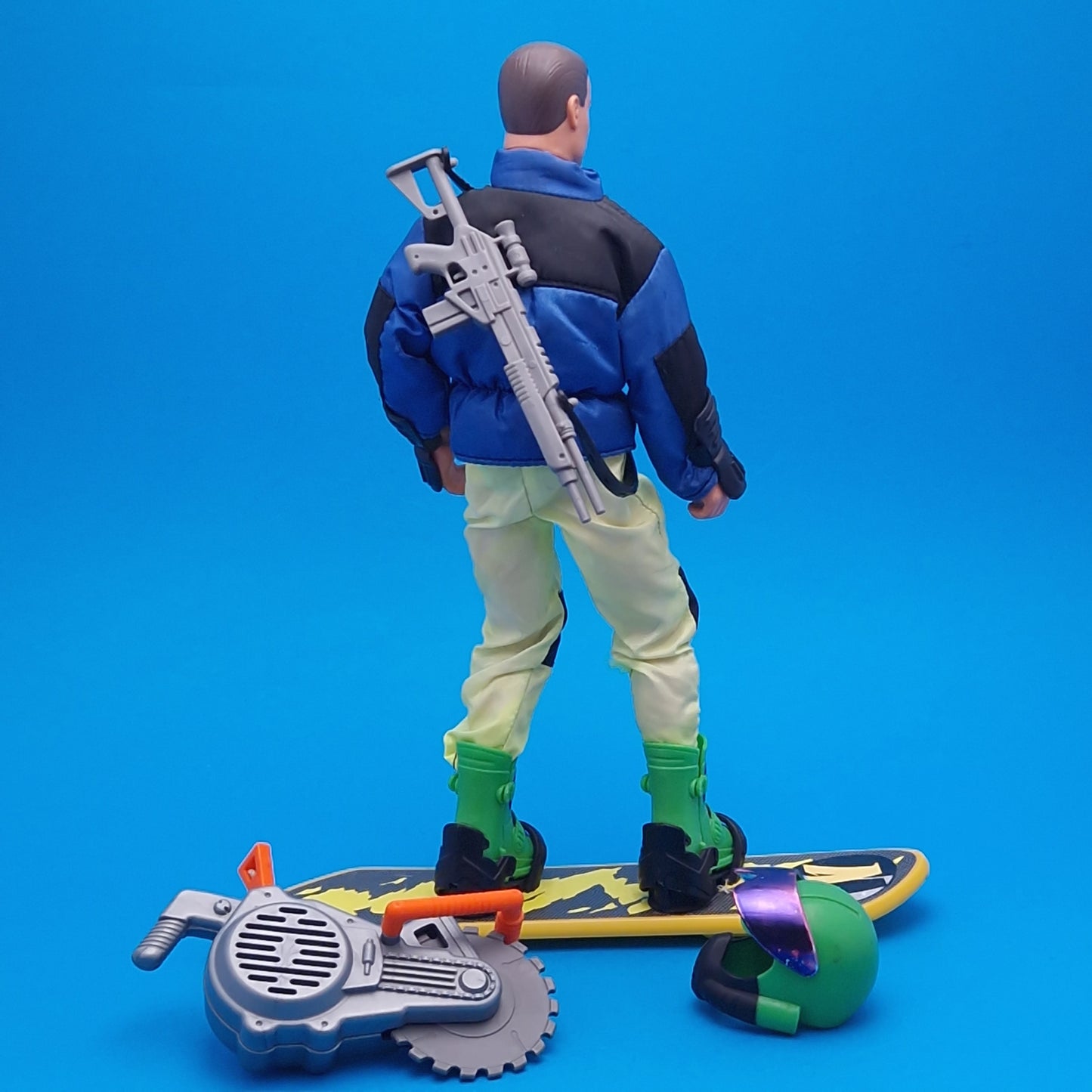 ACTION MAN ☆ SNOWBOARD RAIDER & SCUBA SKI Figure Doll ☆ Vintage HASBRO Loose 90's