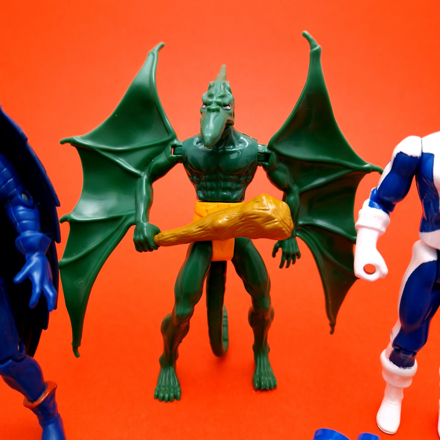 X-MEN MARVEL ☆ MR SINISTER SAURON CYCLOPS Action Figure ☆ Vintage 90s Toybiz