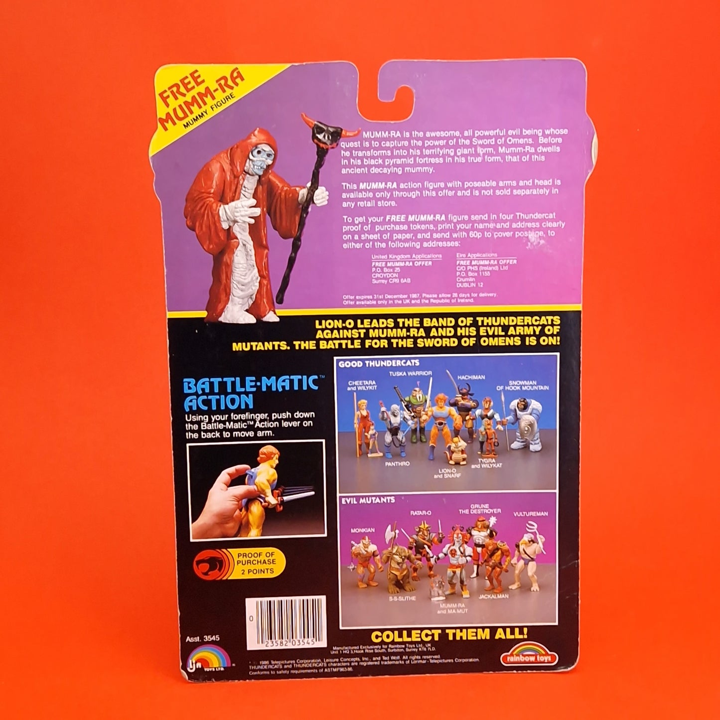 THUNDERCATS ☆ S-S-SLITHE Complete Action Figure ☆ Vintage LJN Original 80s Loose