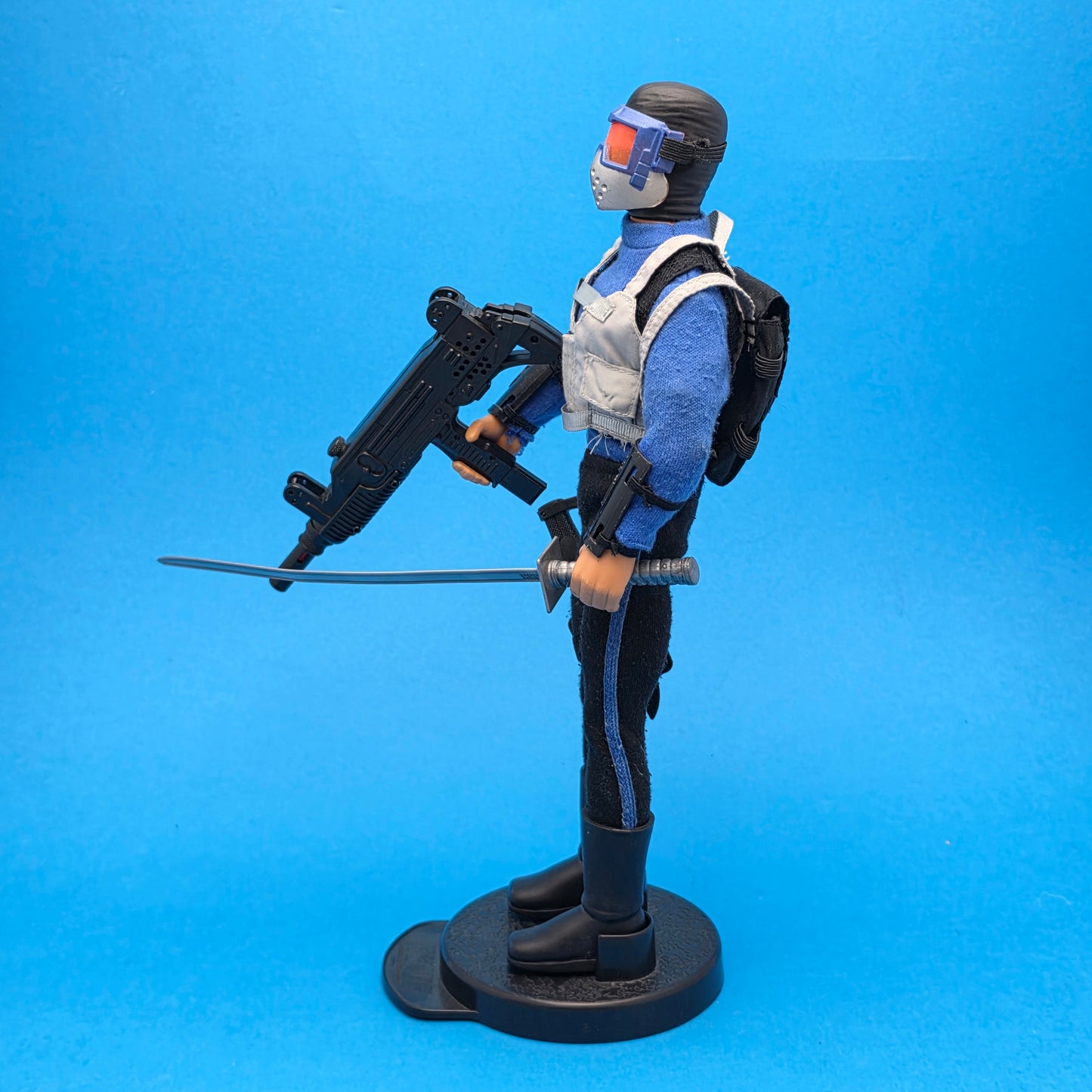 ACTION MAN ☆ G.I. JOE SNAKE EYES & DUKE Hall Of Fame Figure ☆ Vintage HASBRO 90's Loose