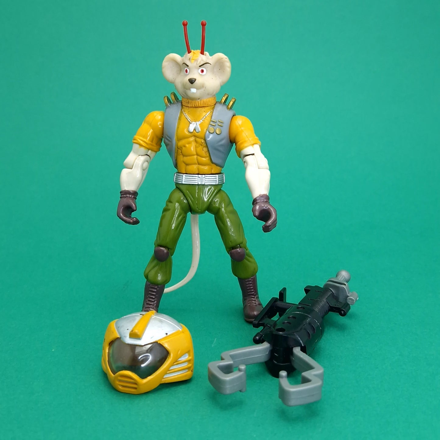 BIKER MICE FROM MARS ☆ RIMFIRE Complete Vintage Figure ☆ 90s Loose BMFM