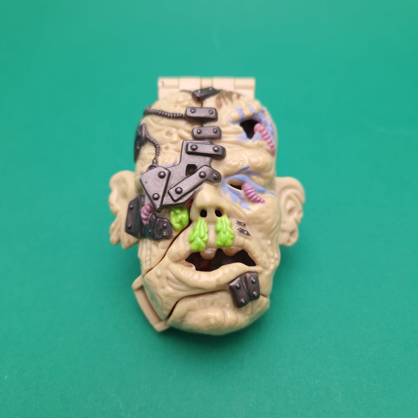 MIGHTY MAX ☆ CORPUS Horror Heads Vintage Action Figure Playset ☆ Complete