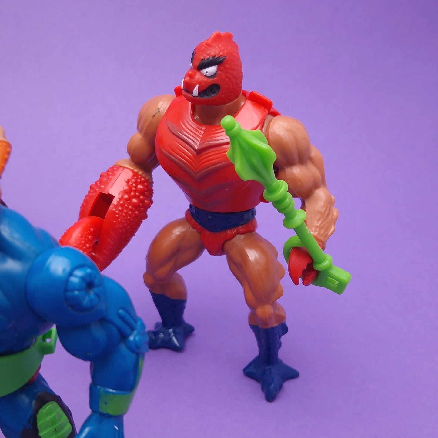 MASTERS OF THE UNIVERSE ☆ 5x Bundle TRAP JAW BUZZ OFF CLAWFUL LEECH TRI-KLOPS Vintage Figure ☆ MOTU Loose 80s Mattel