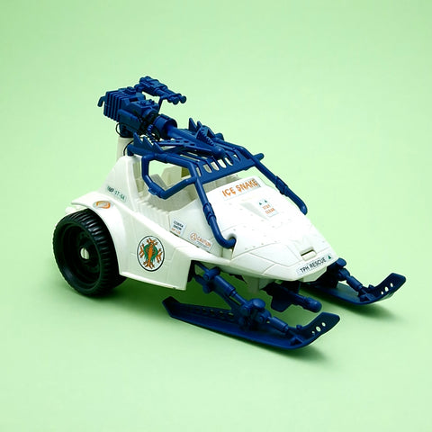 G.I JOE ☆ COBRA ICE SNAKE ARAH VEHICLE For Figure ☆ Action Force Vintage Hasbro