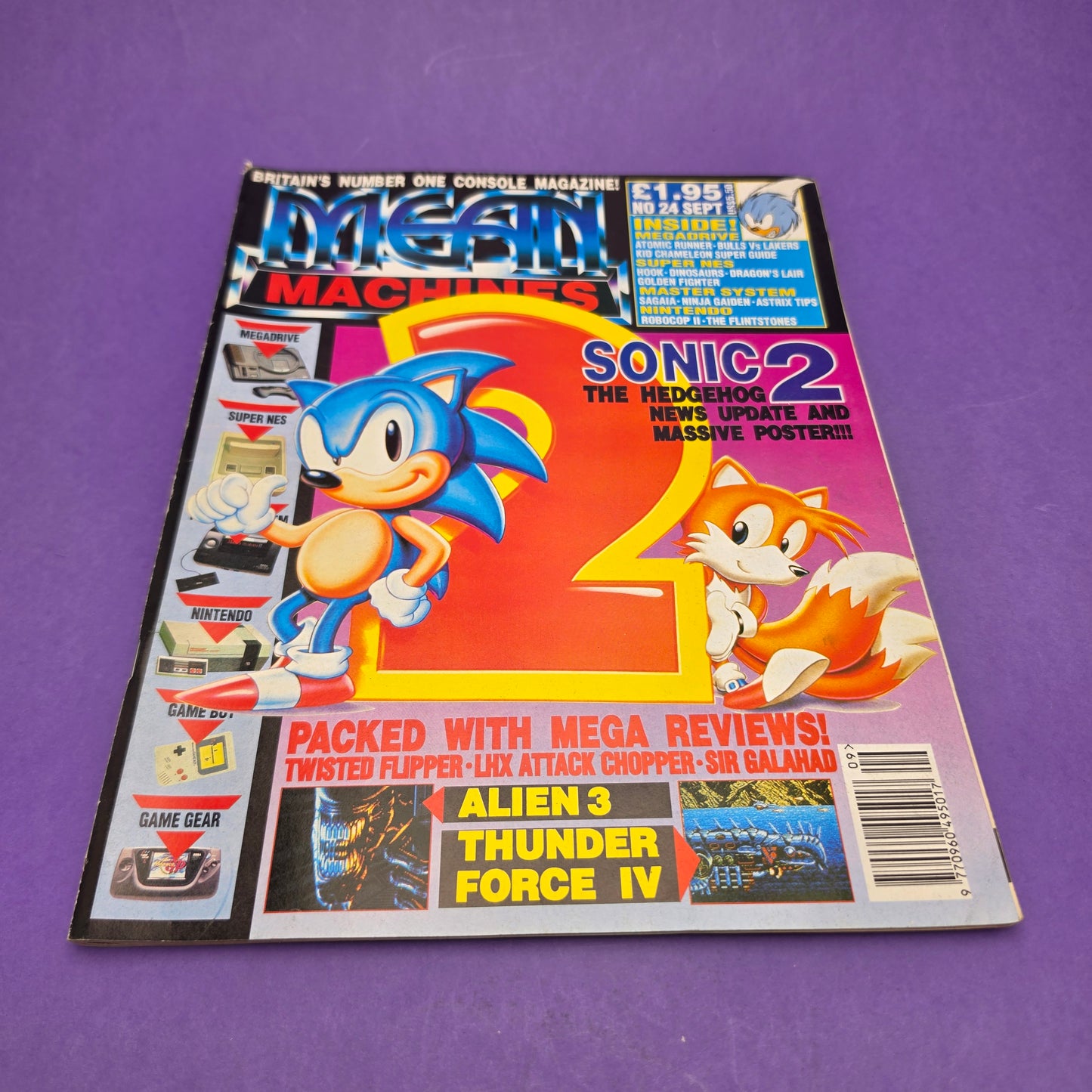 MEAN MACHINE ☆ BUNDLE 19 20 21 22 23 24 1992 & Tips ☆ Retro Gaming Magazine