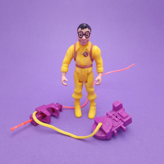 GHOSTBUSTERS ☆ LOUIS TULLY Slimed Heroes Vintage Figure ☆ Loose 80s Kenner Original