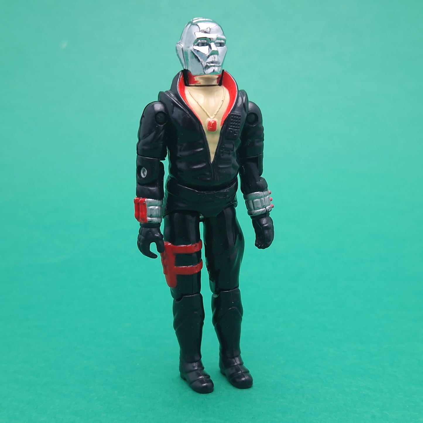 GI JOE ☆ DESTRO Action Figure ☆ Action Force Hasbro 1988 Palitoy