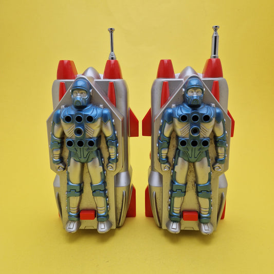 CENTURIONS ☆ WALKIE TALKIES Figure Style ☆ Vintage Original 80s Kenner Loose