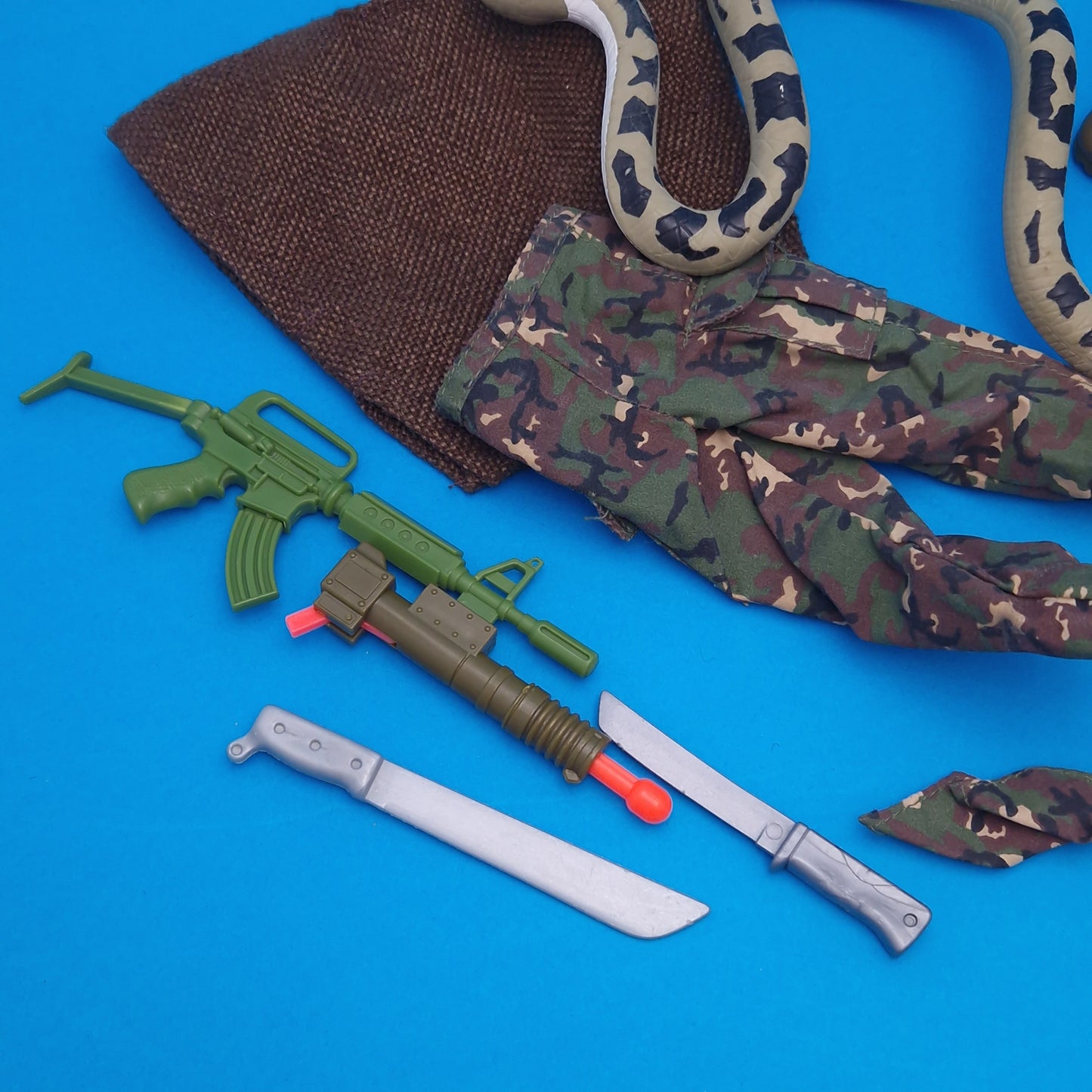 ACTION MAN ☆ SWAMP FIGHTER Accessories ☆ Vintage HASBRO 90's Loose