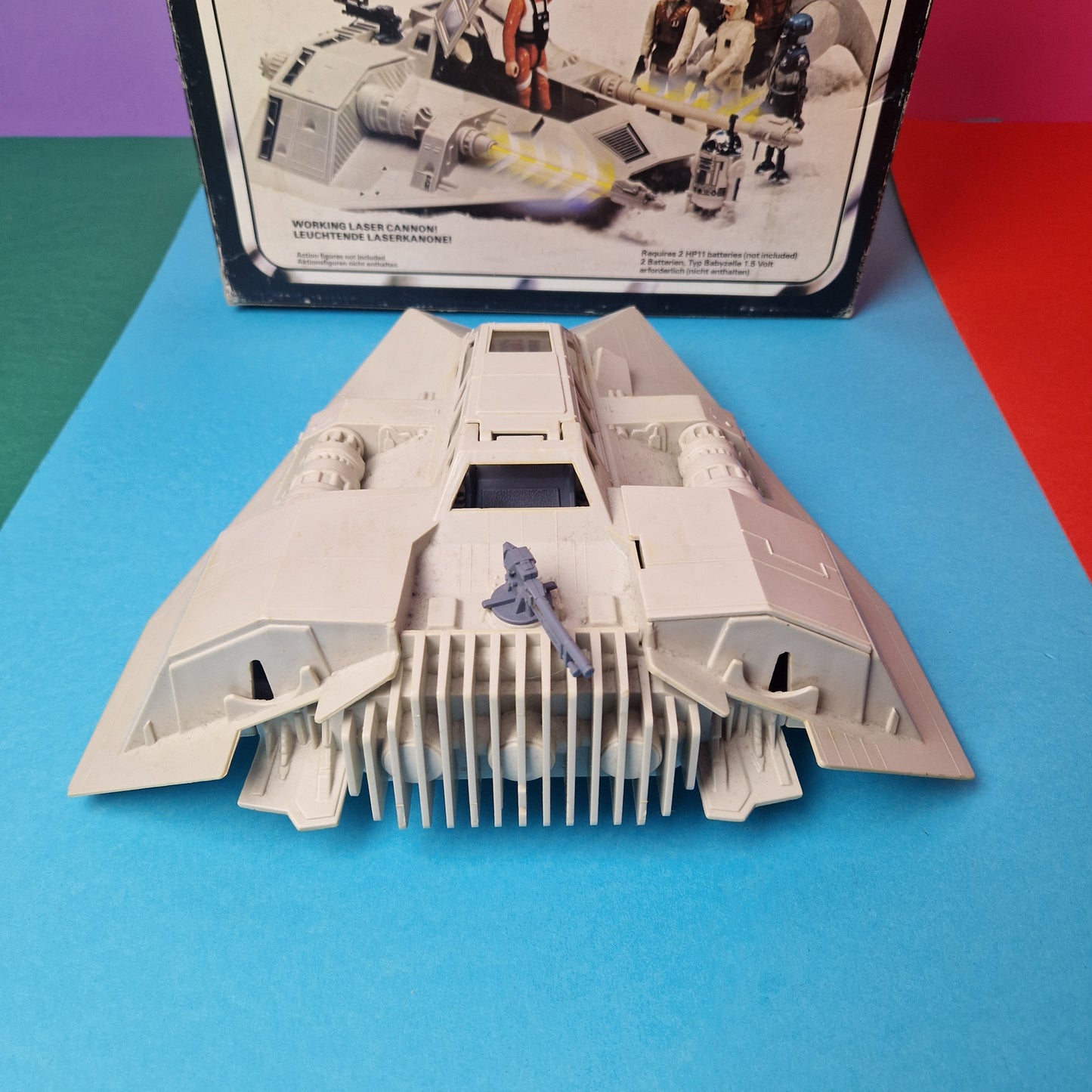 STAR WARS ☆ SNOWSPEEDER SHIP Vintage Action Figure Vehicle ☆ Original 80s Box ROTJ