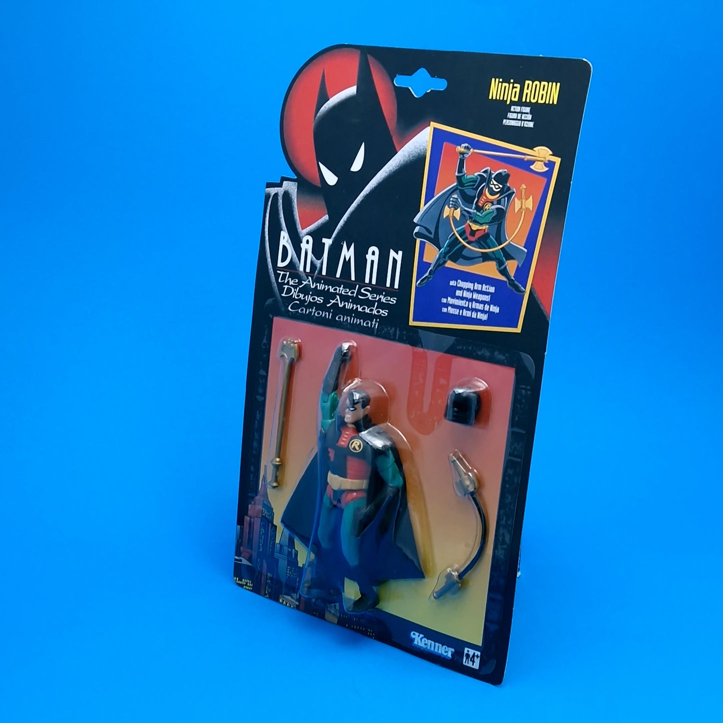 BATMAN THE ANIMATED SERIES ☆ NINJA ROBIN Figure ☆ Sealed MOC Carded Kenner