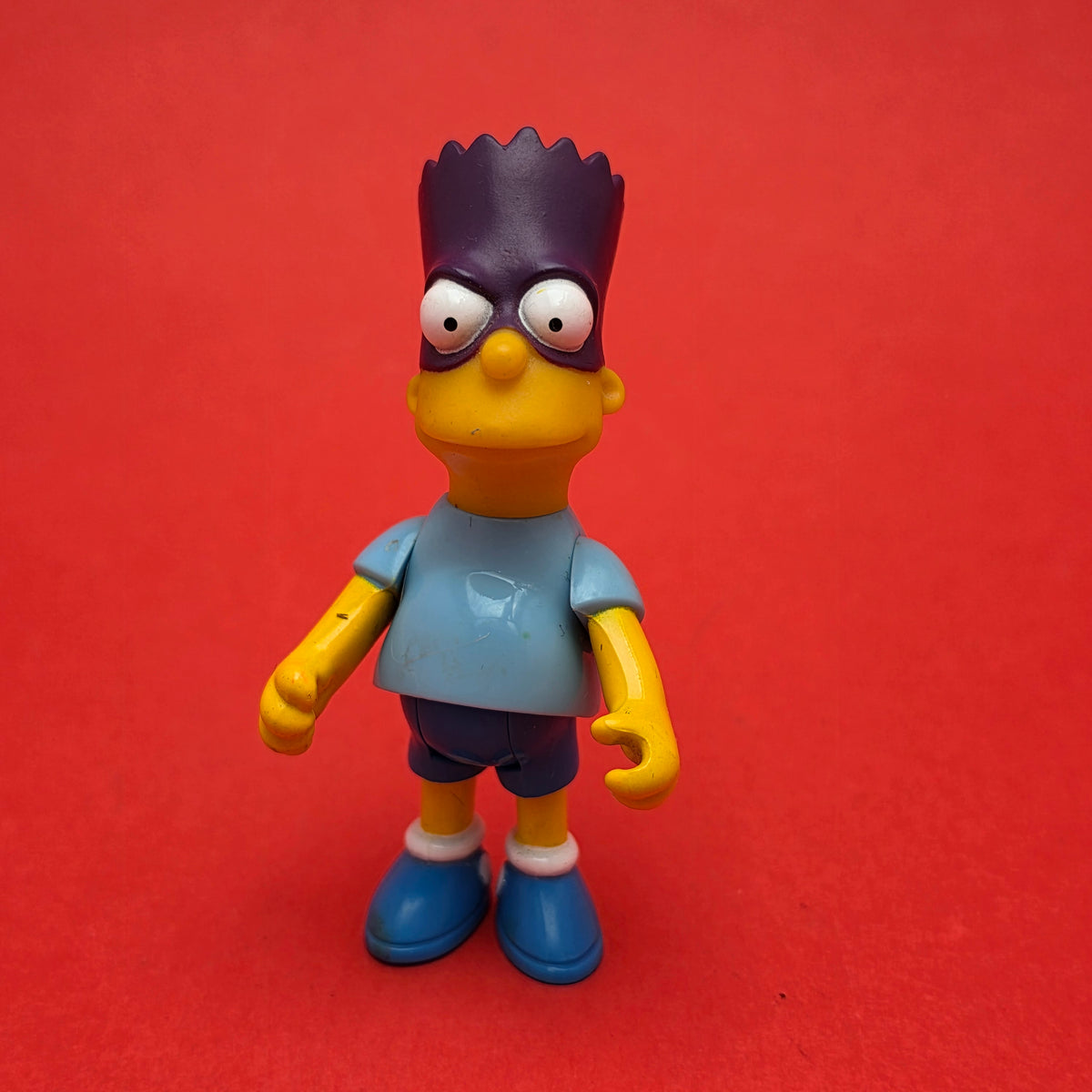 THE SIMPSONS ☆ BARTMAN Bart Simpson Vintage Figure ☆ 90s Mattel Loose