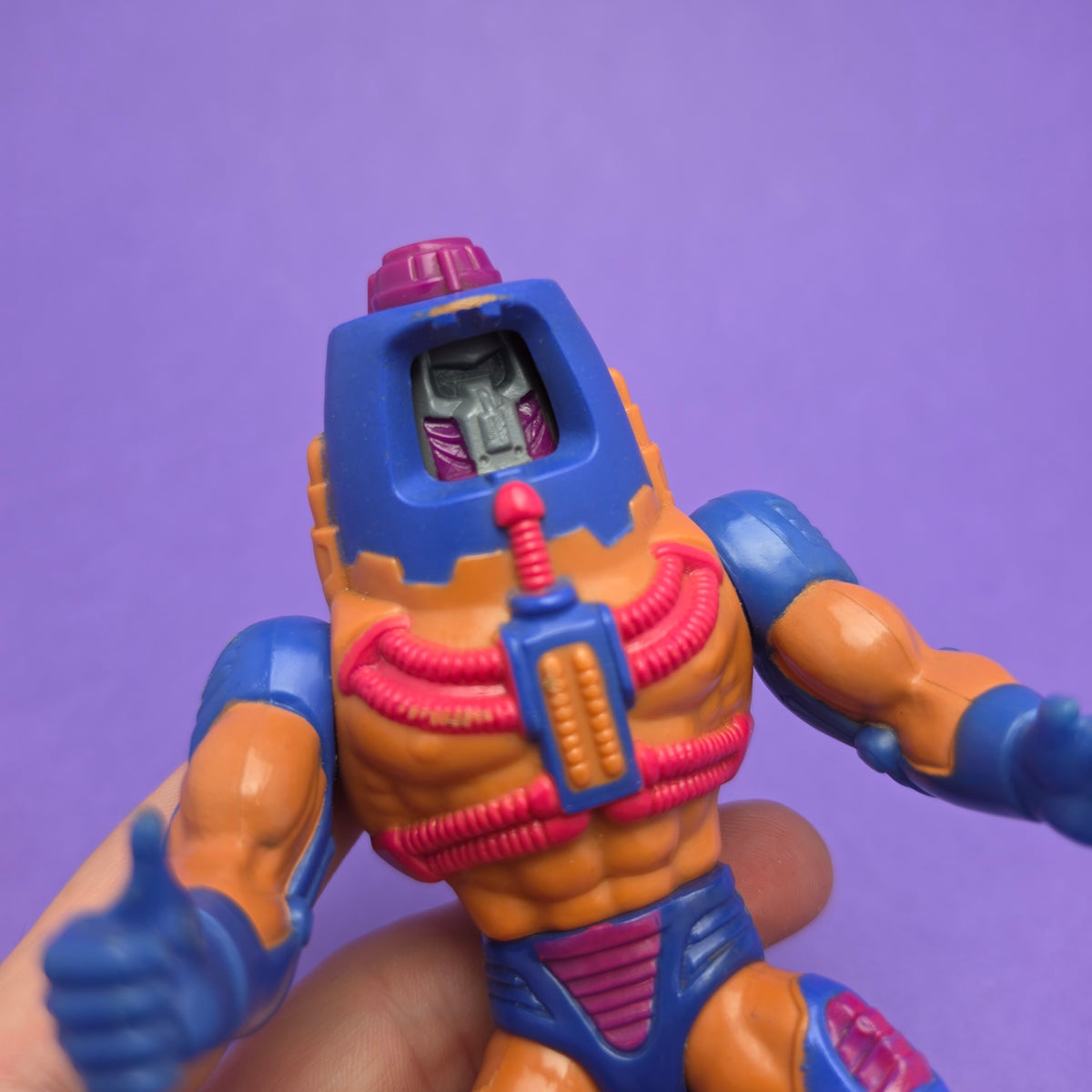 MASTERS OF THE UNIVERSE ☆ MAN-E-FACES Vintage Figure ☆ MOTU 80s Mattel